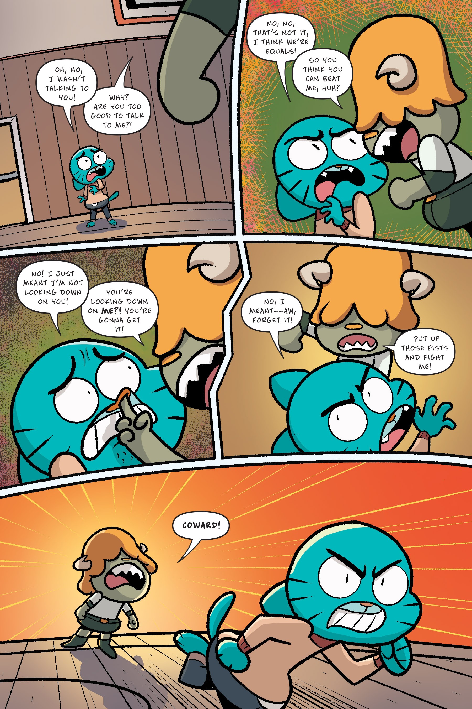 Read online The Amazing World of Gumball: The Storm comic -  Issue # TPB - 118