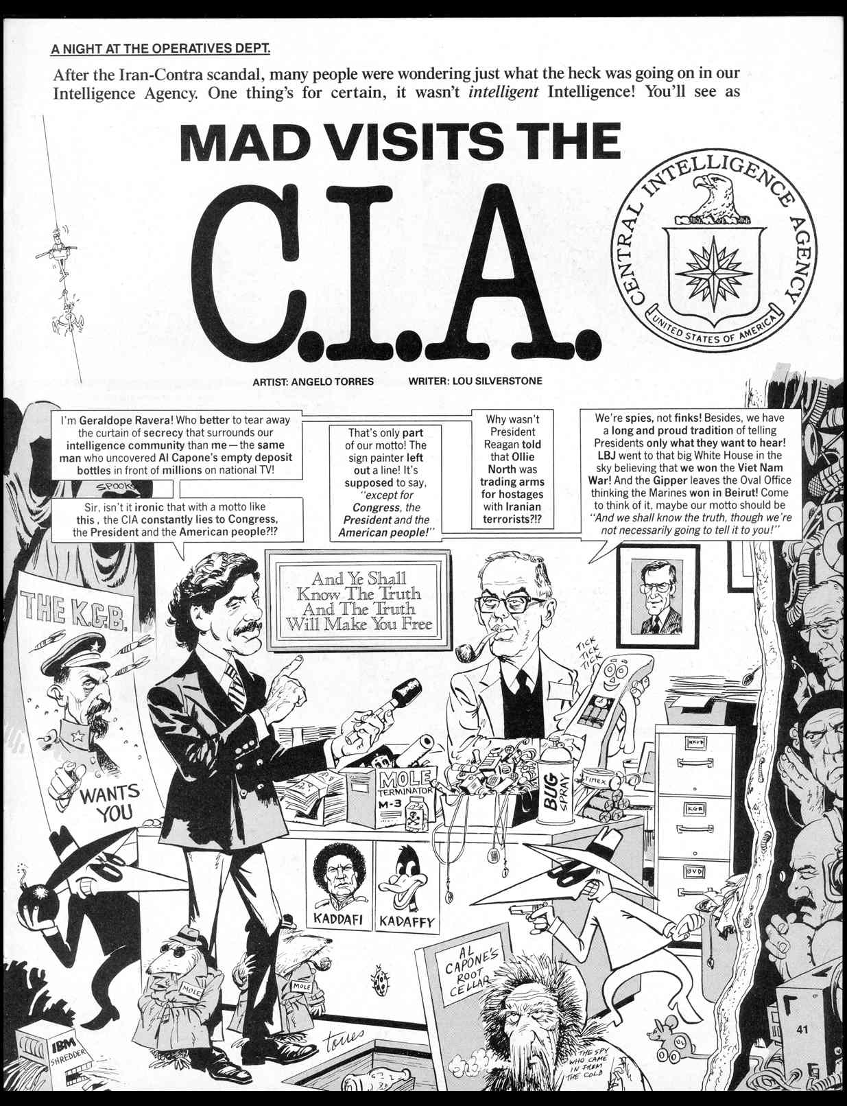 Read online MAD comic -  Issue #282 - 43