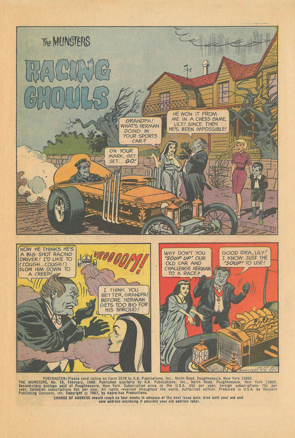 Read online The Munsters comic -  Issue #16 - 3