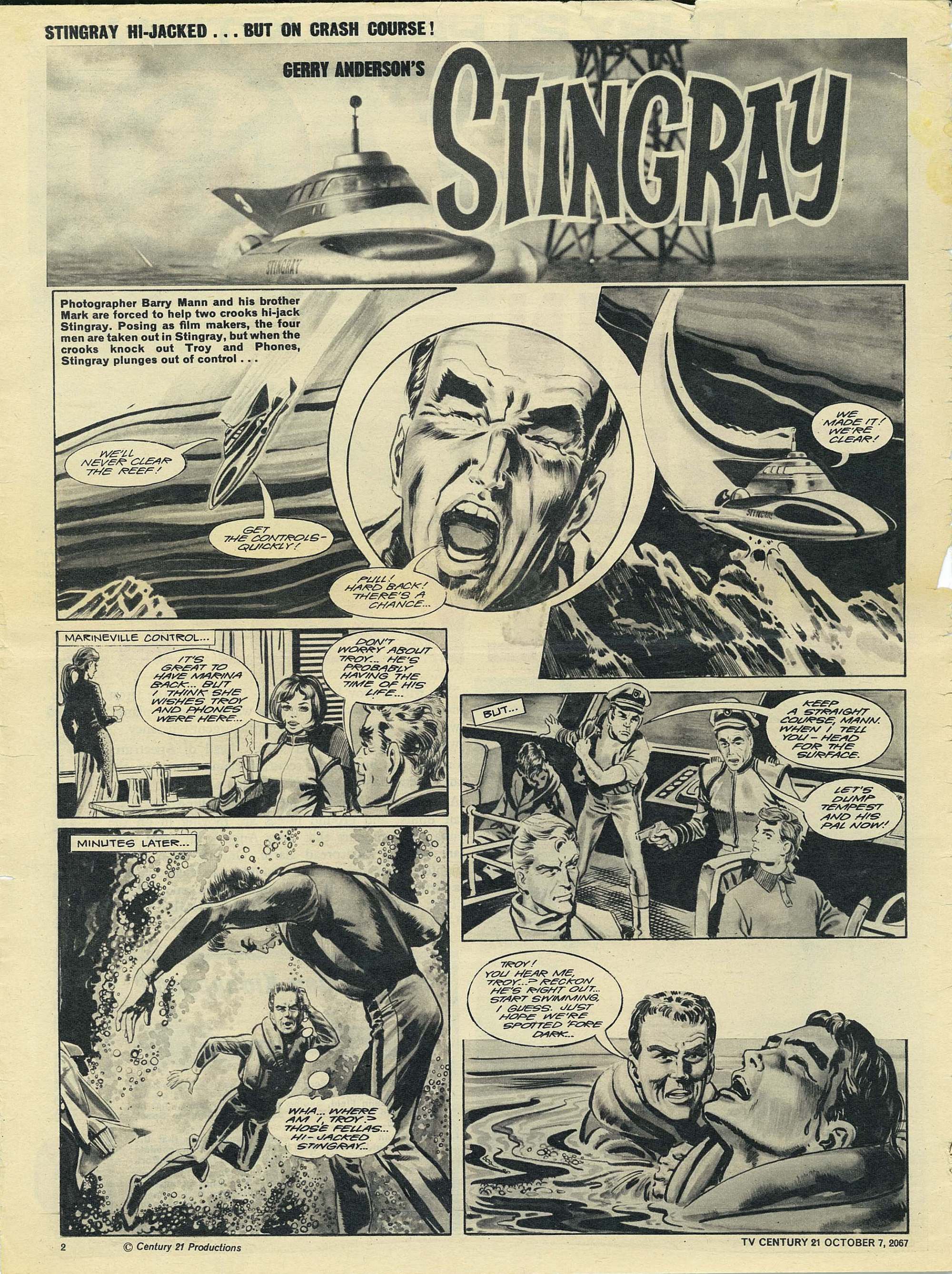 Read online TV Century 21 (TV 21) comic -  Issue #142 - 2