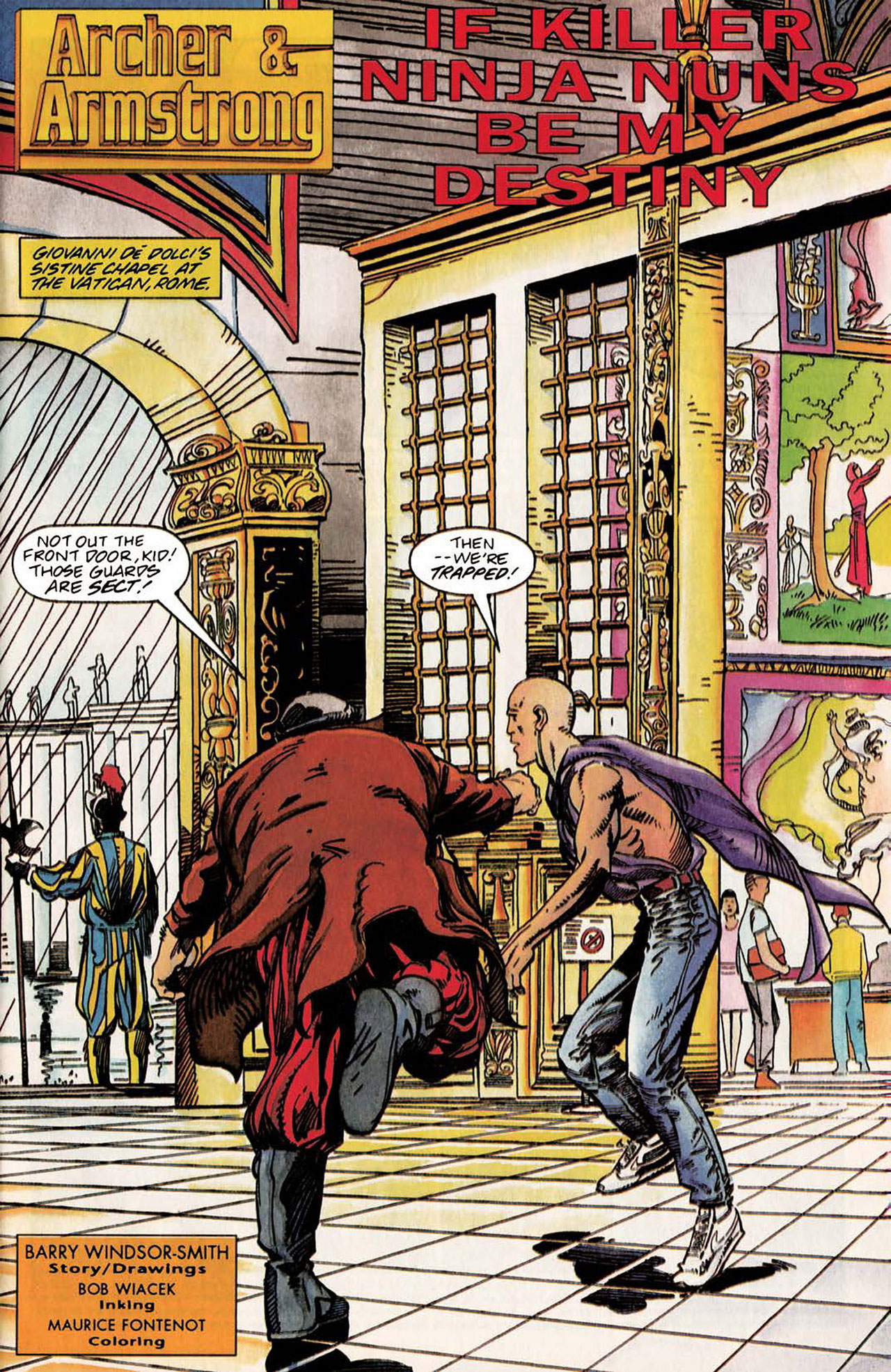 Read online Archer & Armstrong comic -  Issue #4 - 2