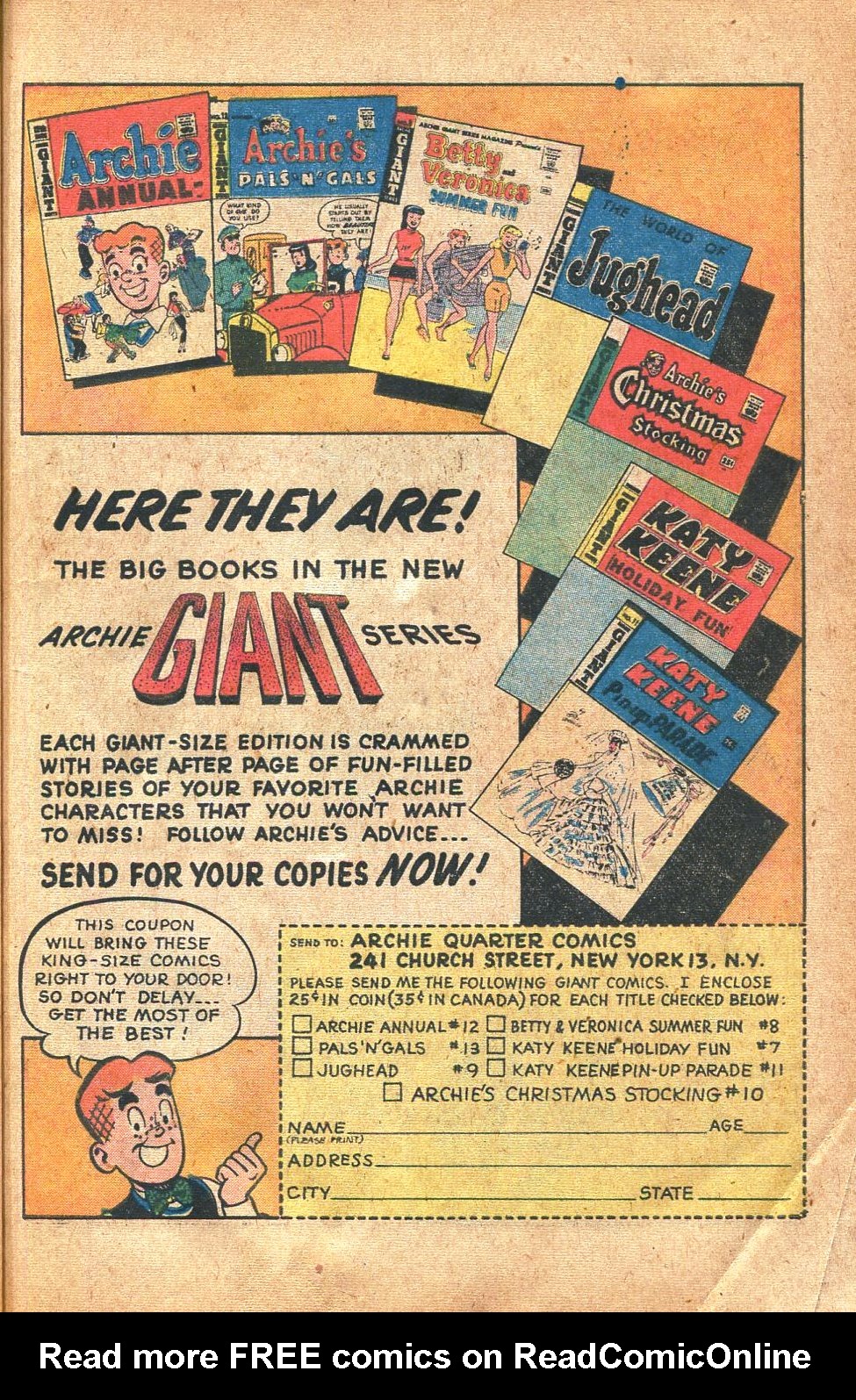 Read online Archie's Pals 'N' Gals (1952) comic -  Issue #15 - 31