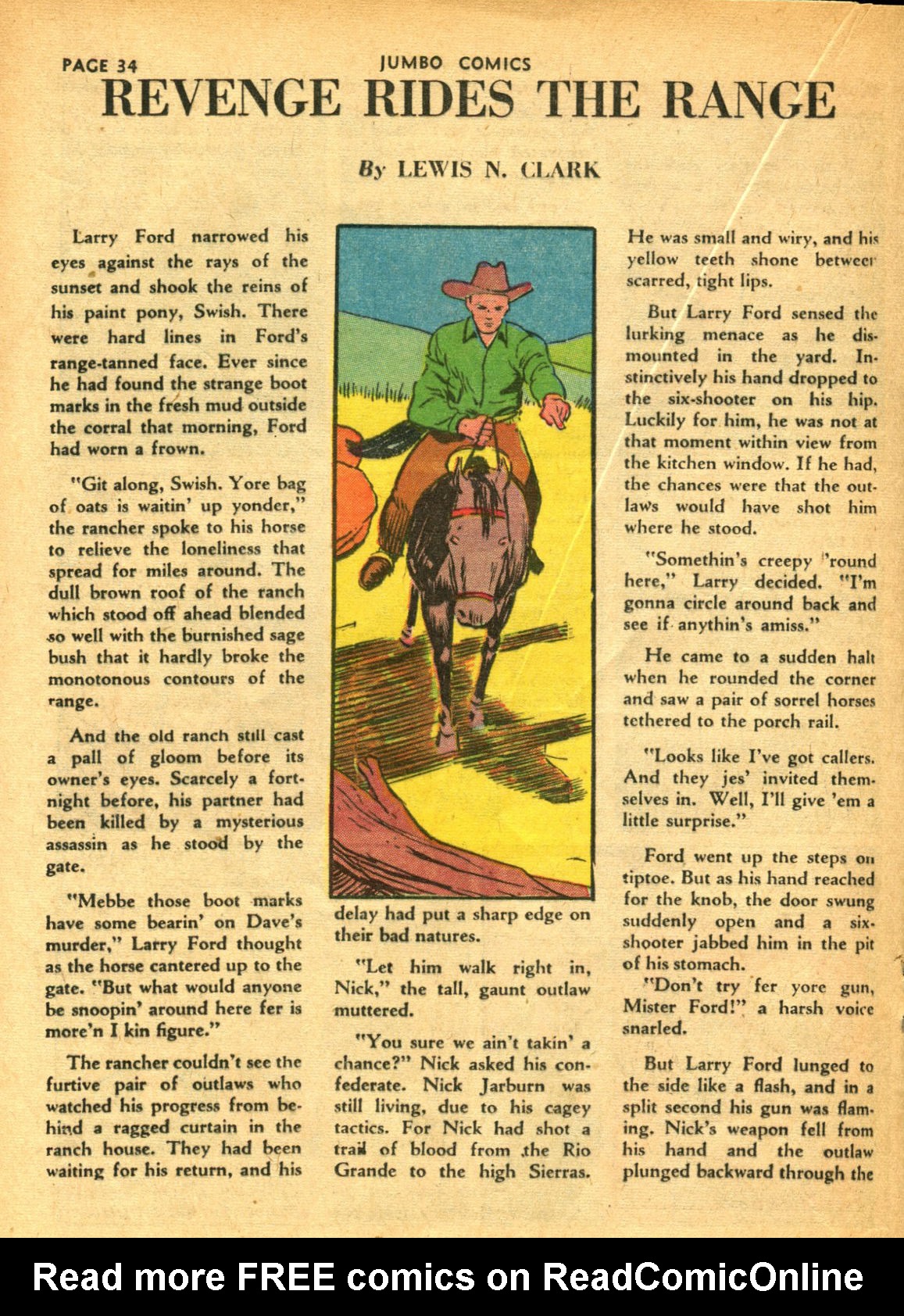 Read online Jumbo Comics comic -  Issue #34 - 37