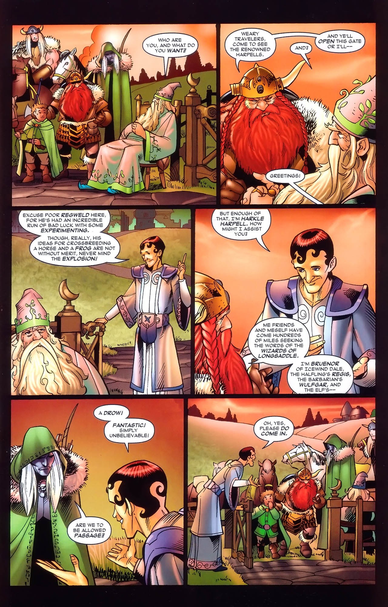 Read online Forgotten Realms: Streams of Silver comic -  Issue #2 - 5