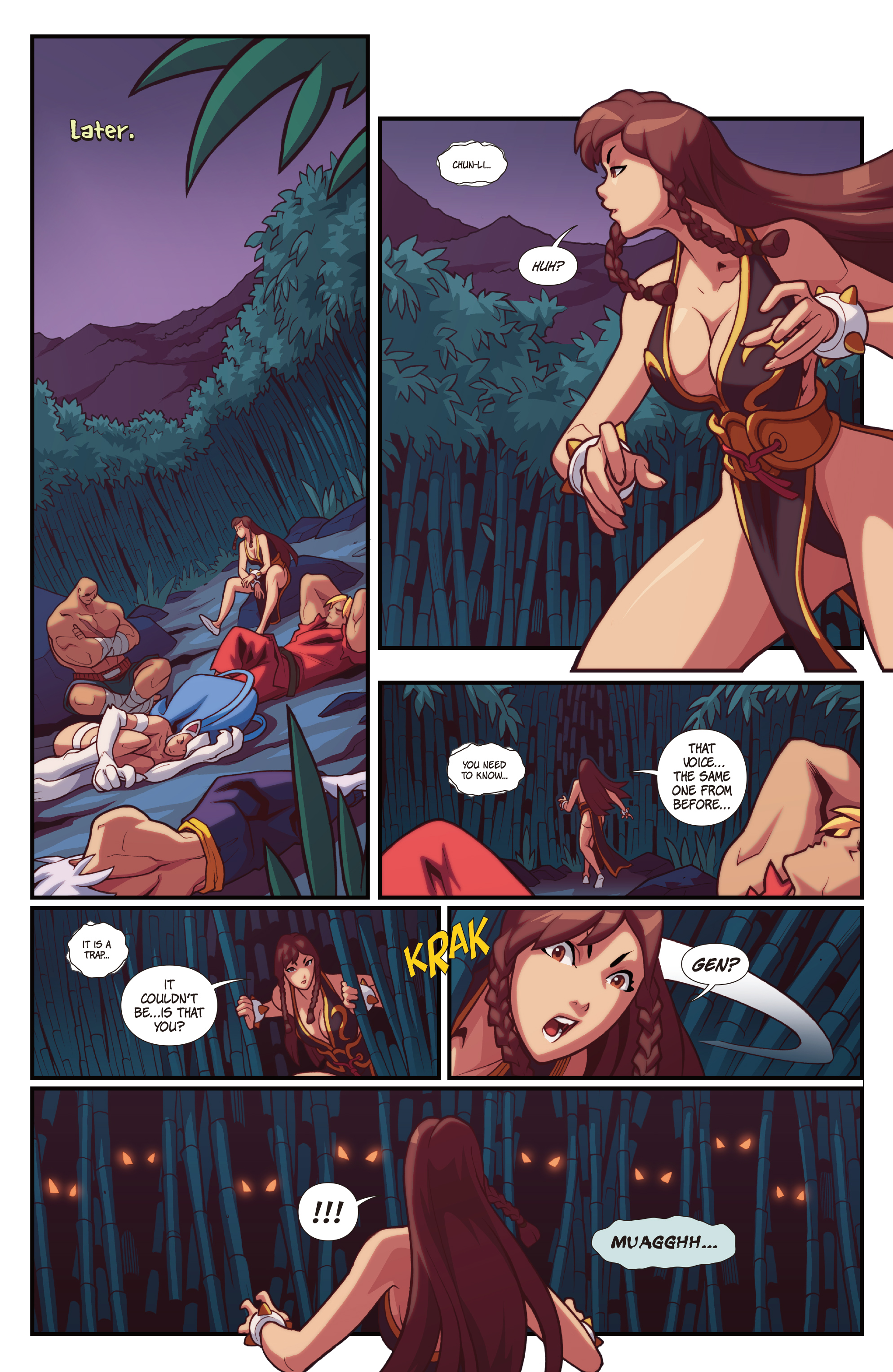 Read online Street Fighter VS Darkstalkers comic -  Issue #2 - 10