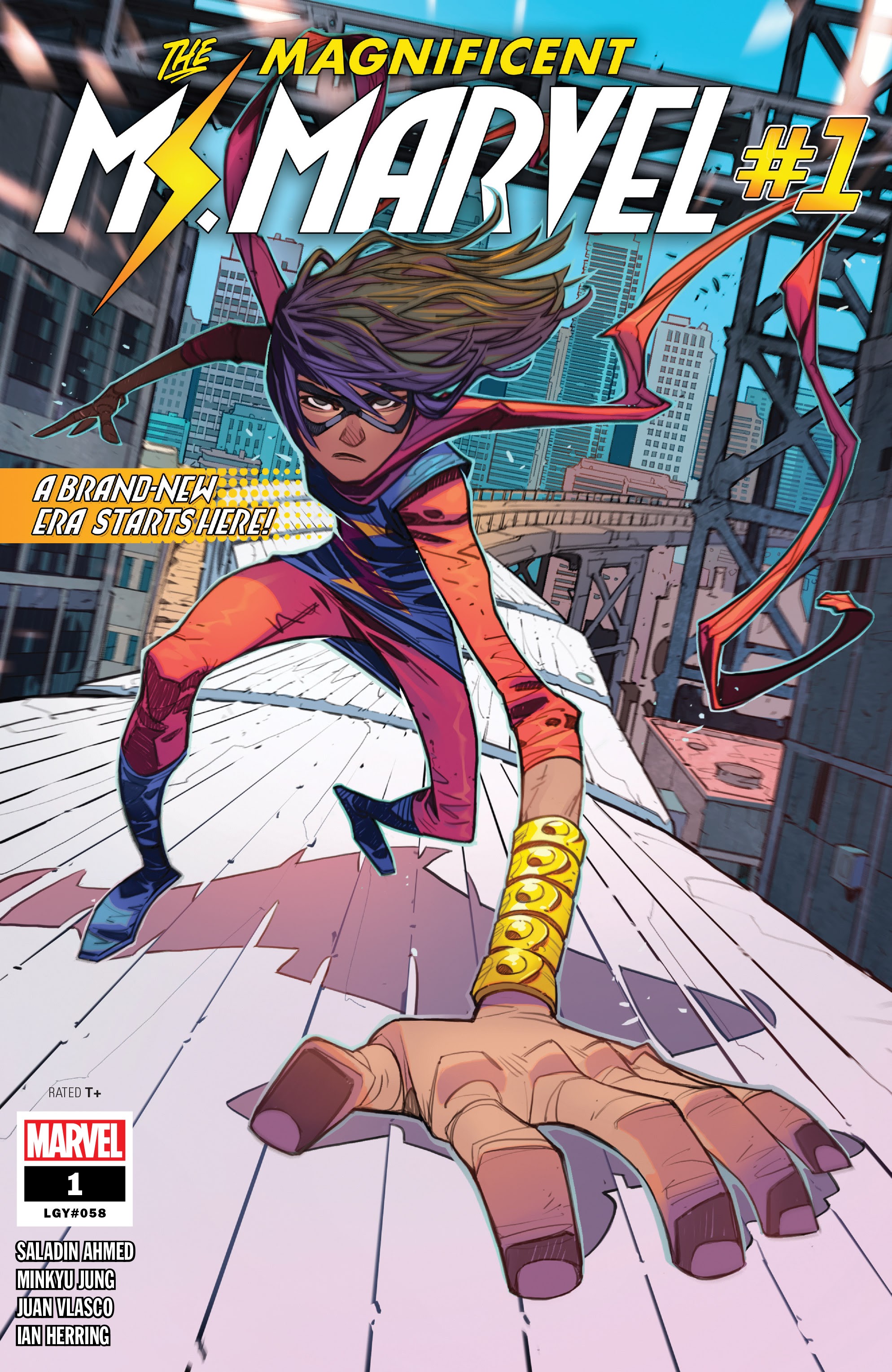 Read online Magnificent Ms. Marvel comic -  Issue #1 - 1