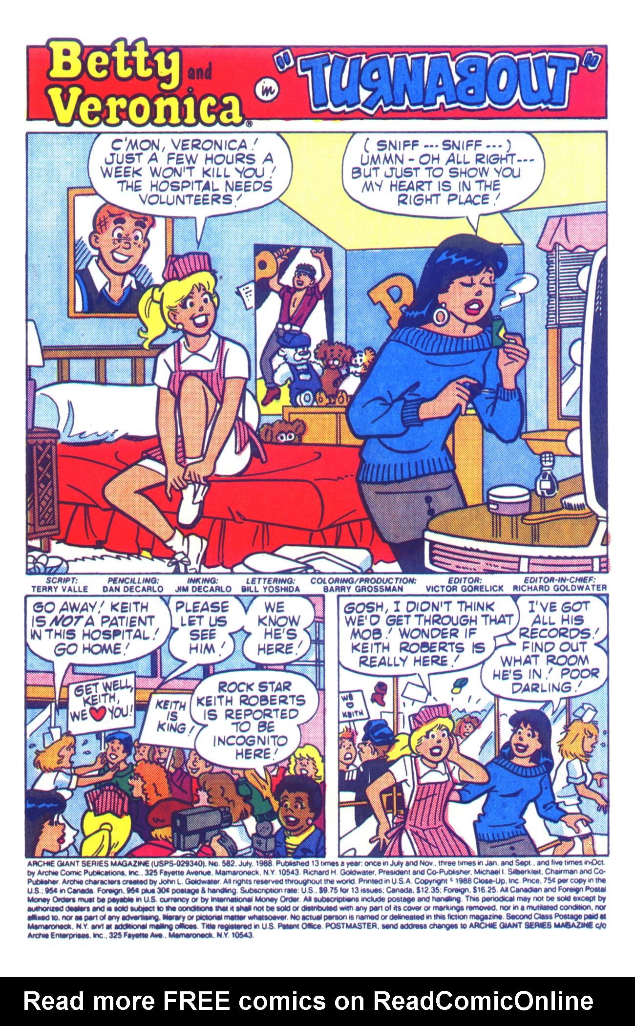 Read online Archie Giant Series Magazine comic -  Issue #582 - 3