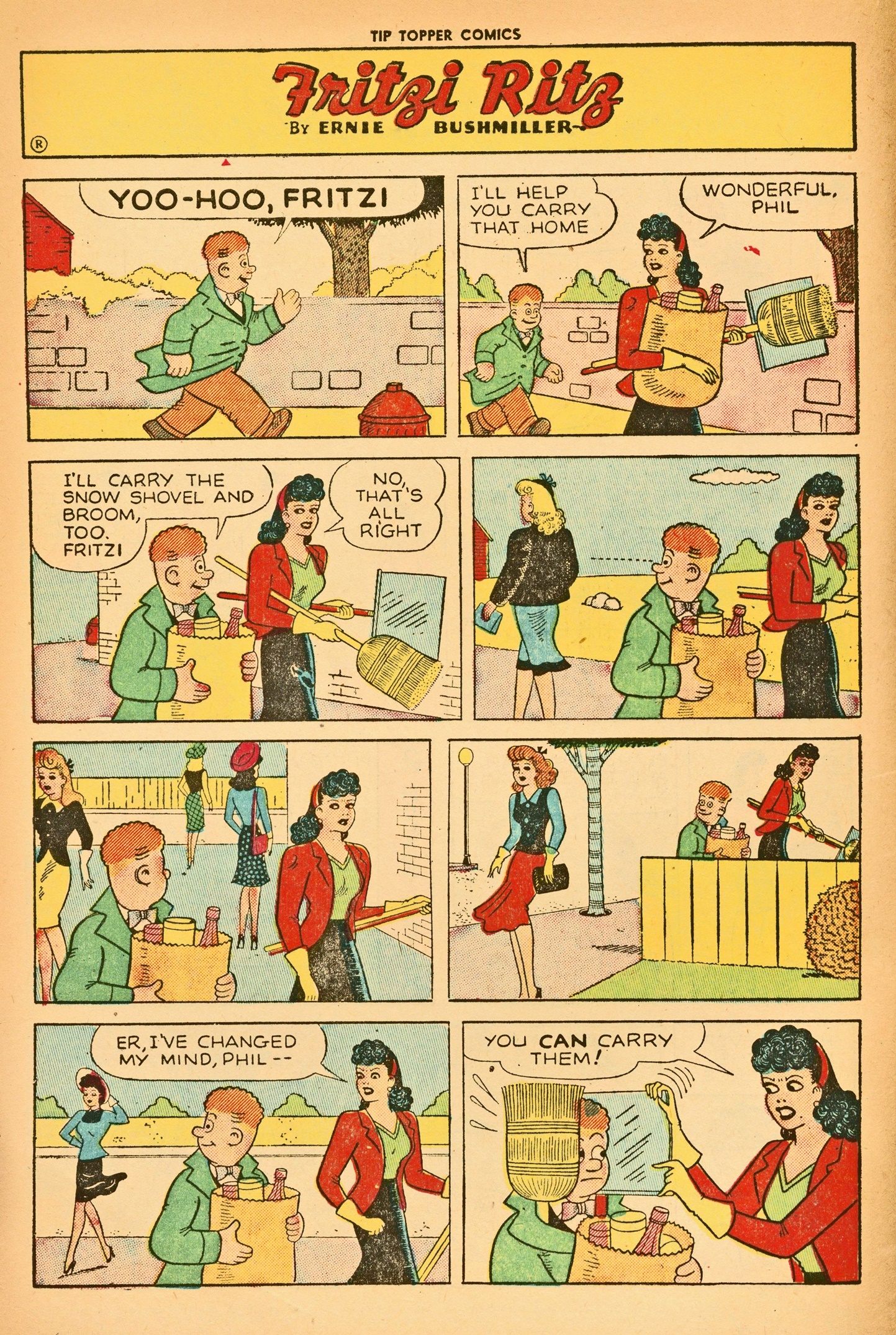 Read online Tip Topper Comics comic -  Issue #19 - 4