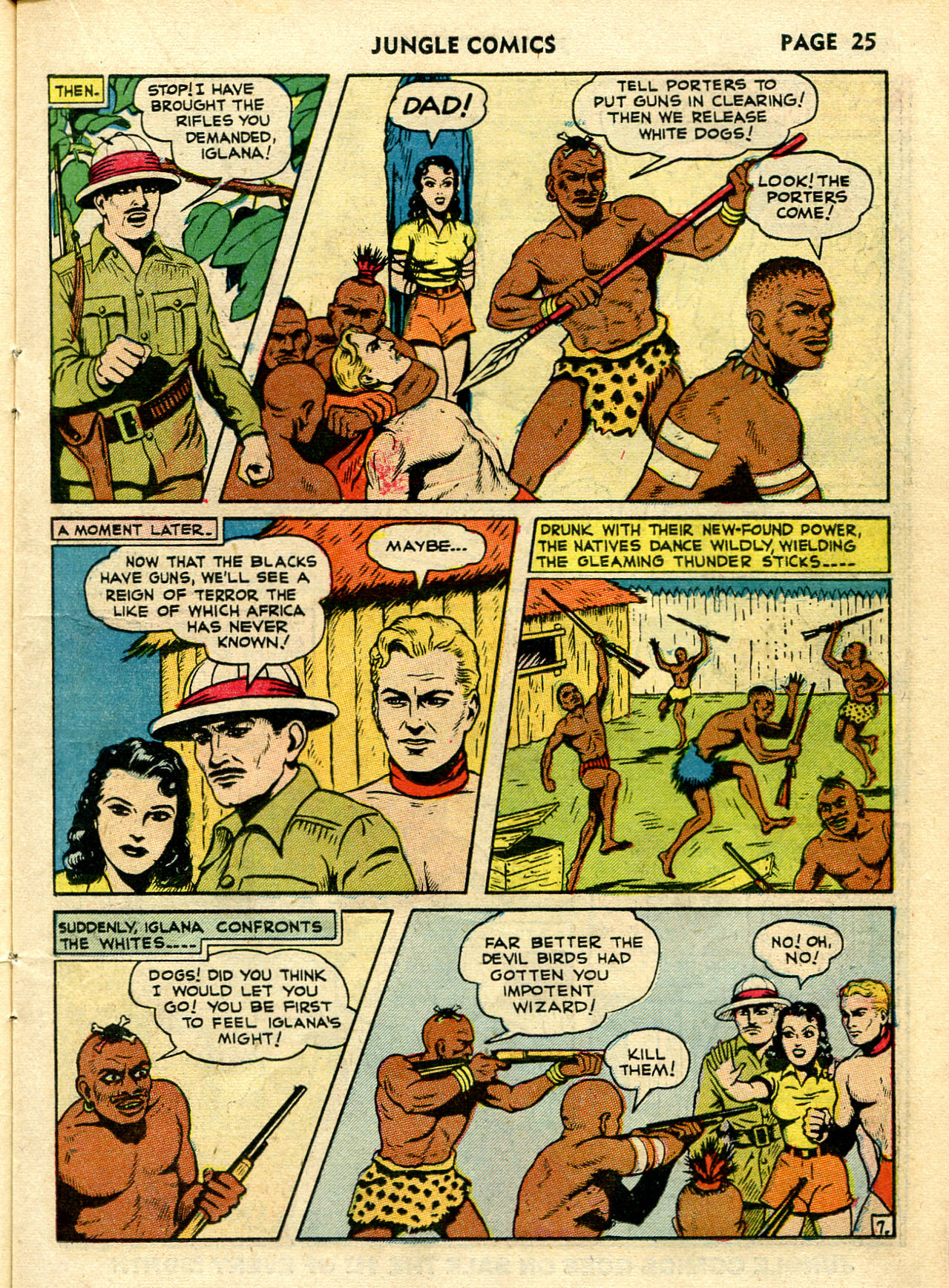 Read online Jungle Comics comic -  Issue #26 - 27