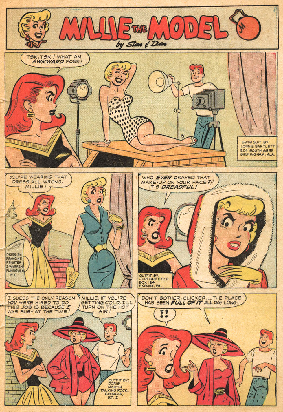 Read online Millie the Model comic -  Issue #82 - 9