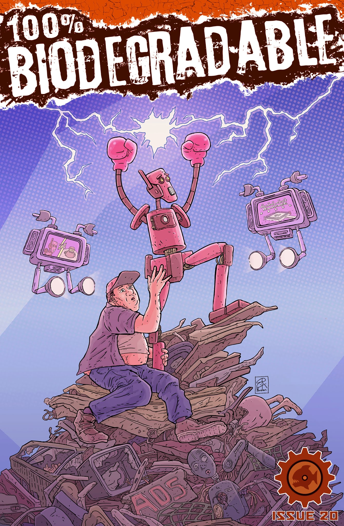 Read online 100% Biodegradable comic -  Issue #20 - 1