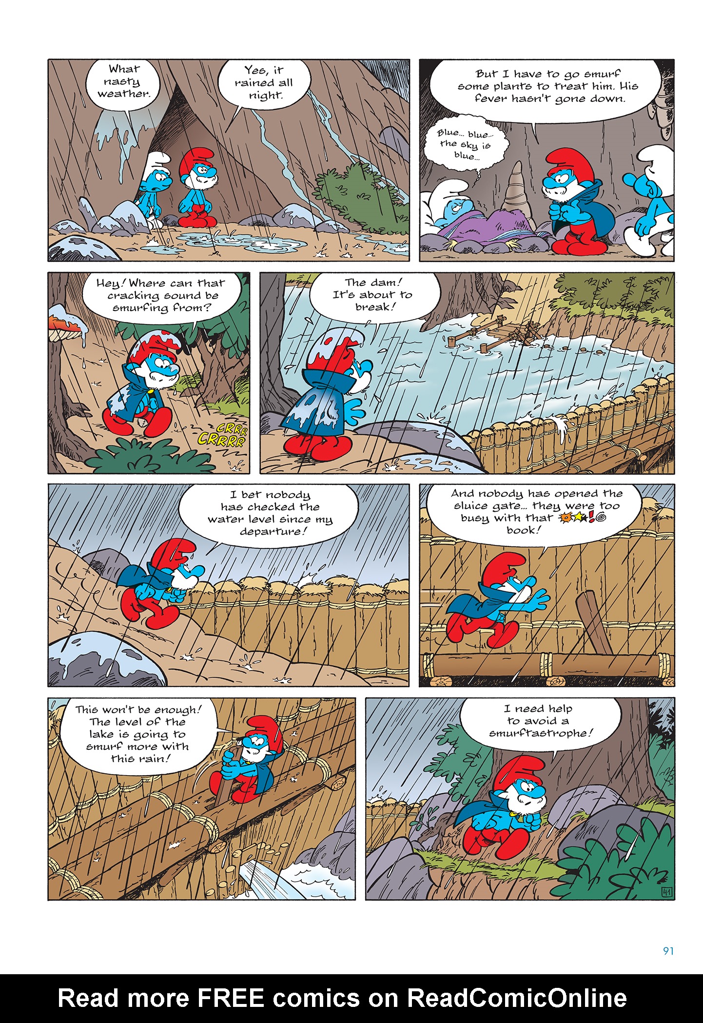 Read online The Smurfs Tales comic -  Issue # TPB 2 (Part 1) - 93