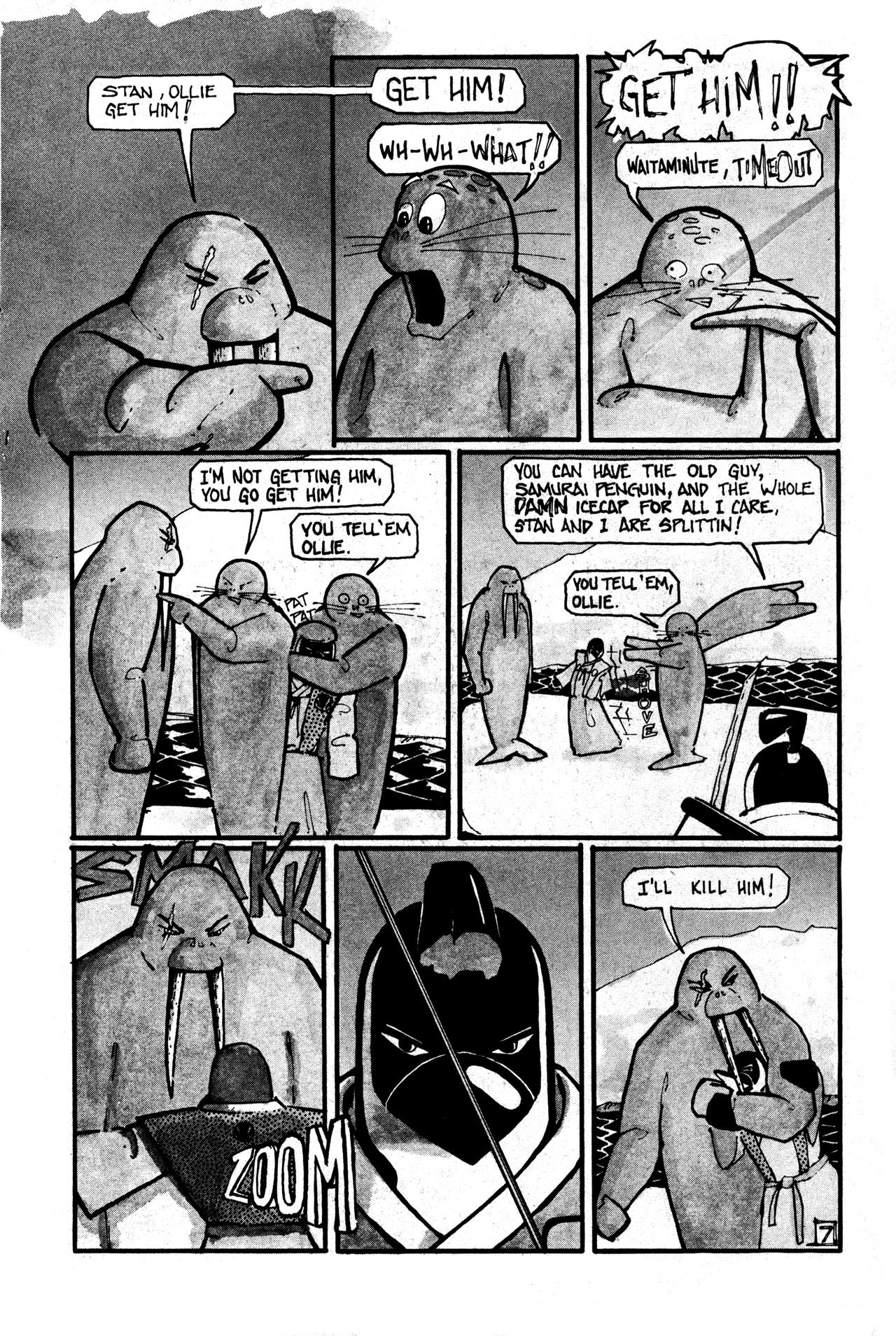 Read online Samurai Penguin comic -  Issue #2 - 9