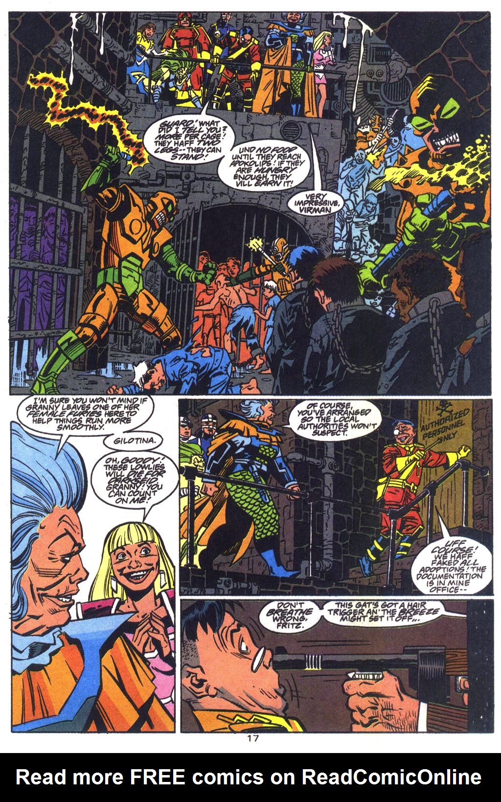 Read online Guardians of Metropolis comic -  Issue #1 - 18