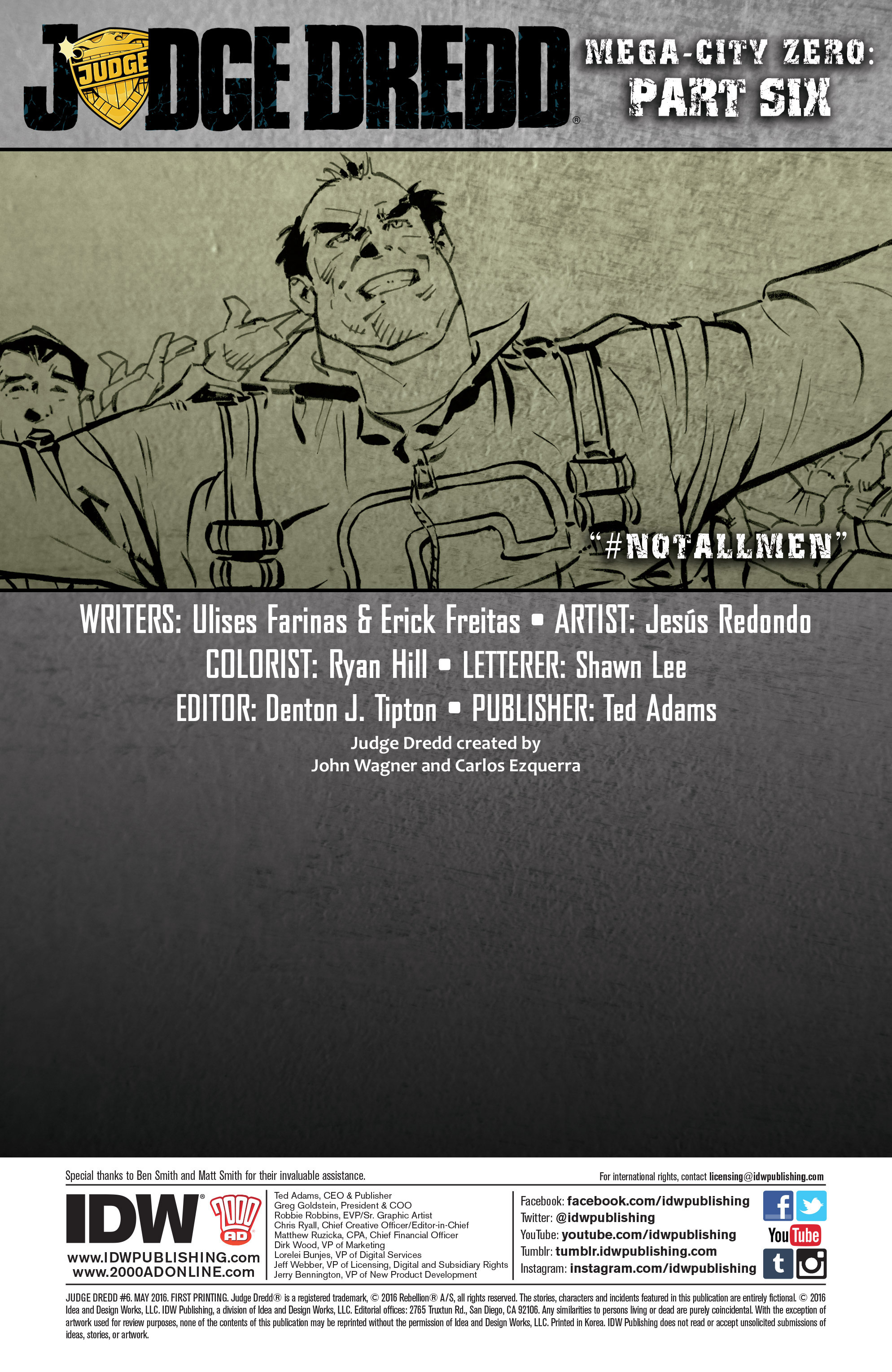 Read online Judge Dredd (2015) comic -  Issue #6 - 2