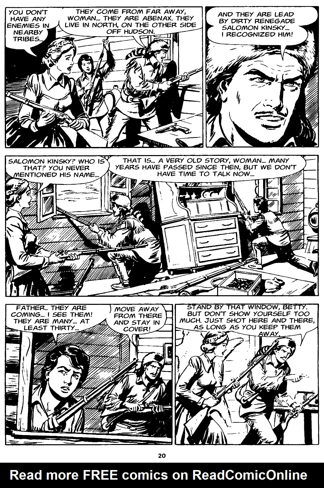 Read online Zenith gigante - Zagor gigante comic -  Issue #1 - 22