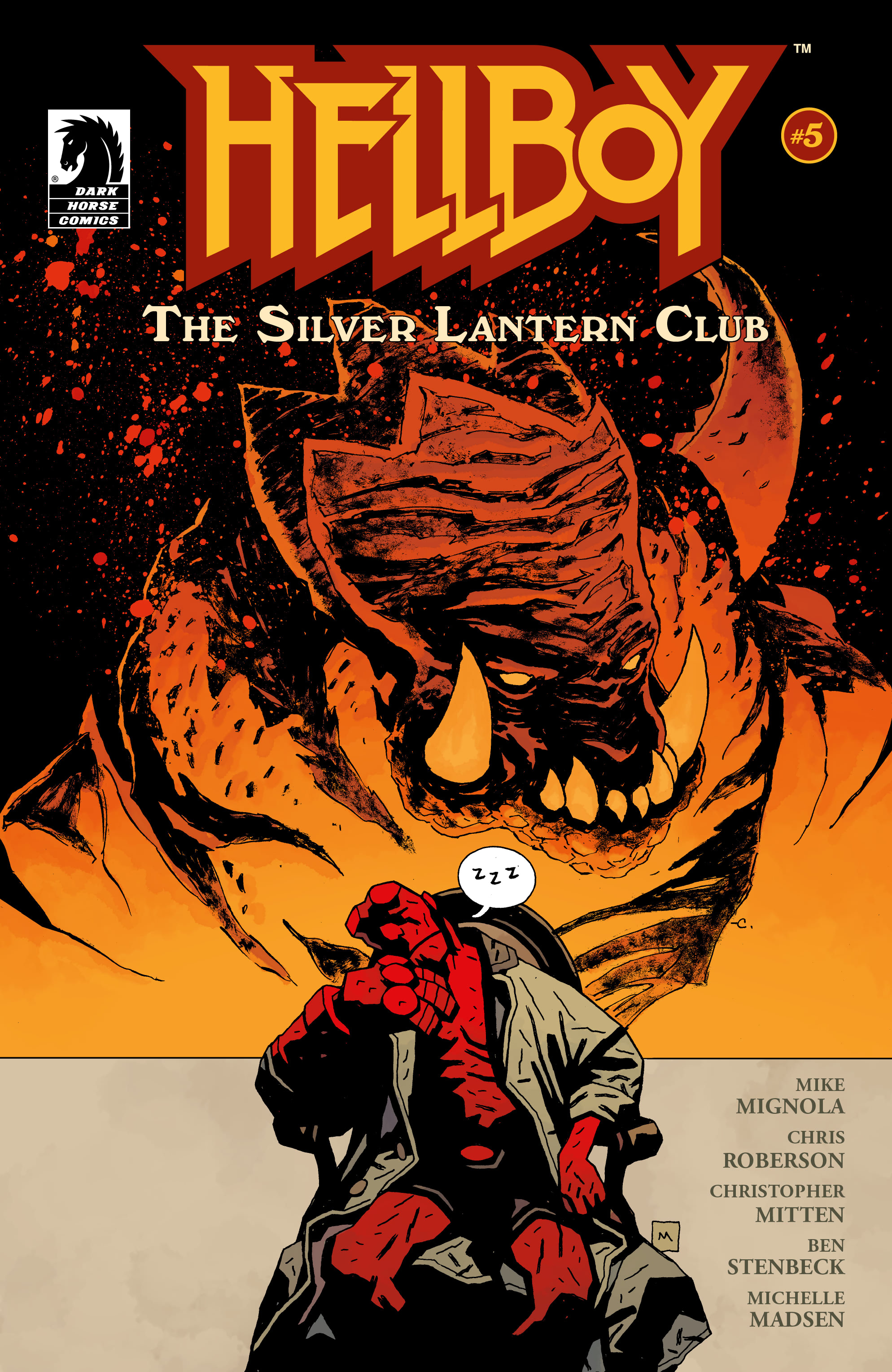 Read online Hellboy: The Silver Lantern Club comic -  Issue #5 - 1