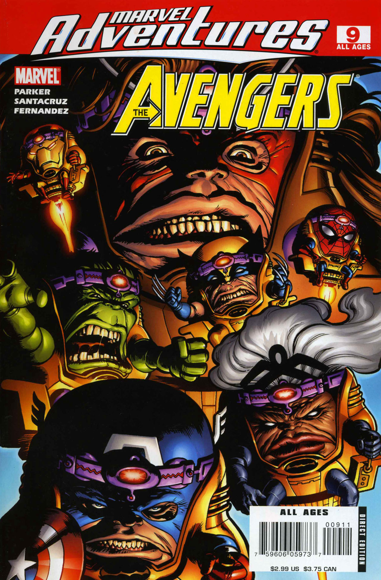 Read online Marvel Adventures The Avengers comic -  Issue #9 - 1