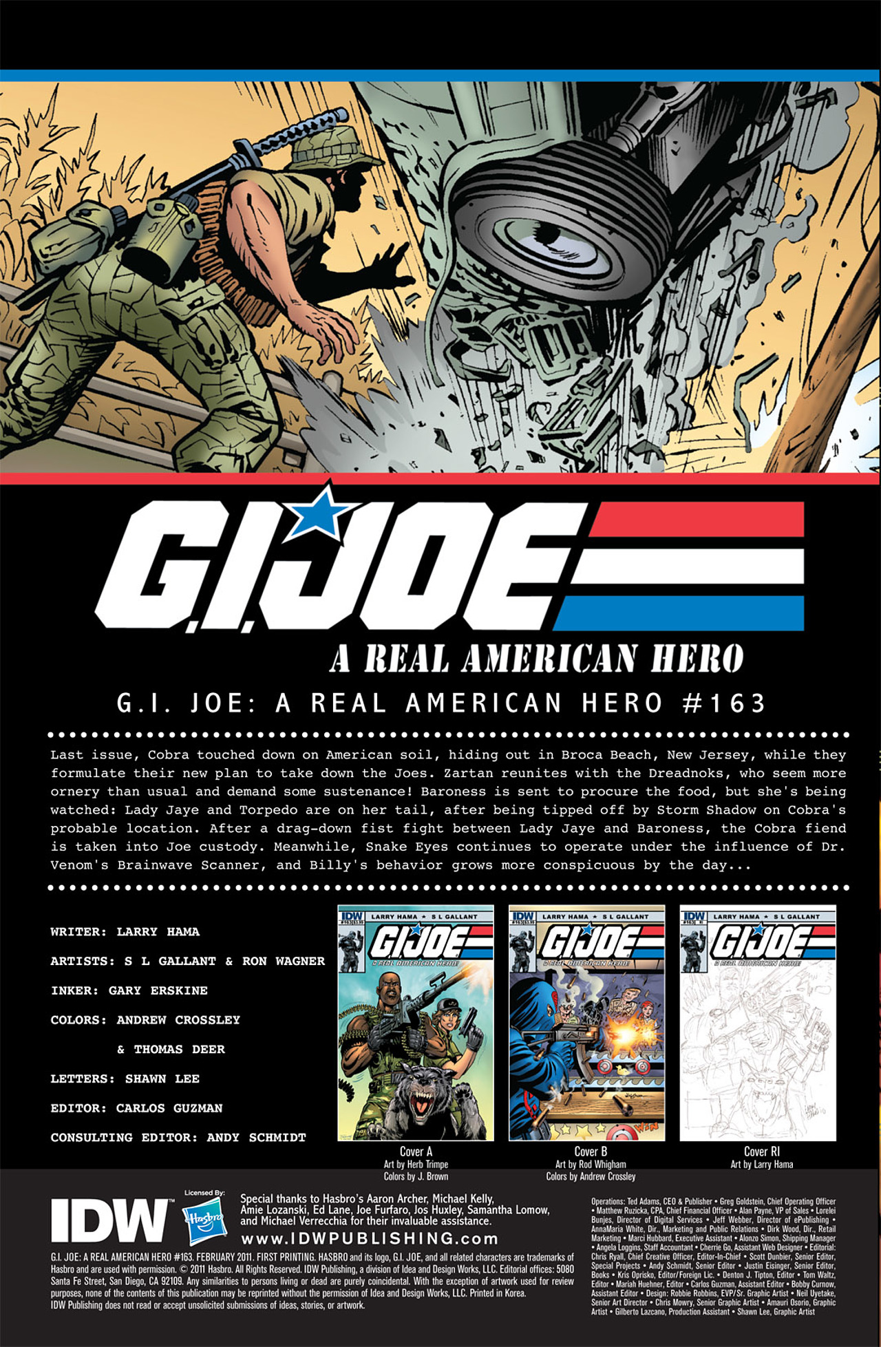 Read online G.I. Joe: A Real American Hero comic -  Issue #163 - 3