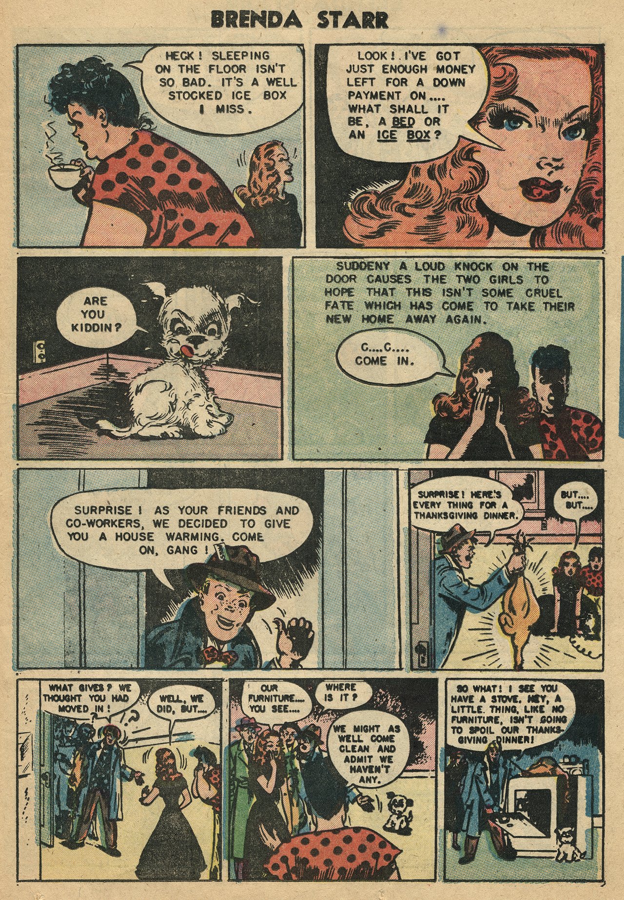 Read online Brenda Starr (1948) comic -  Issue #14 - 25