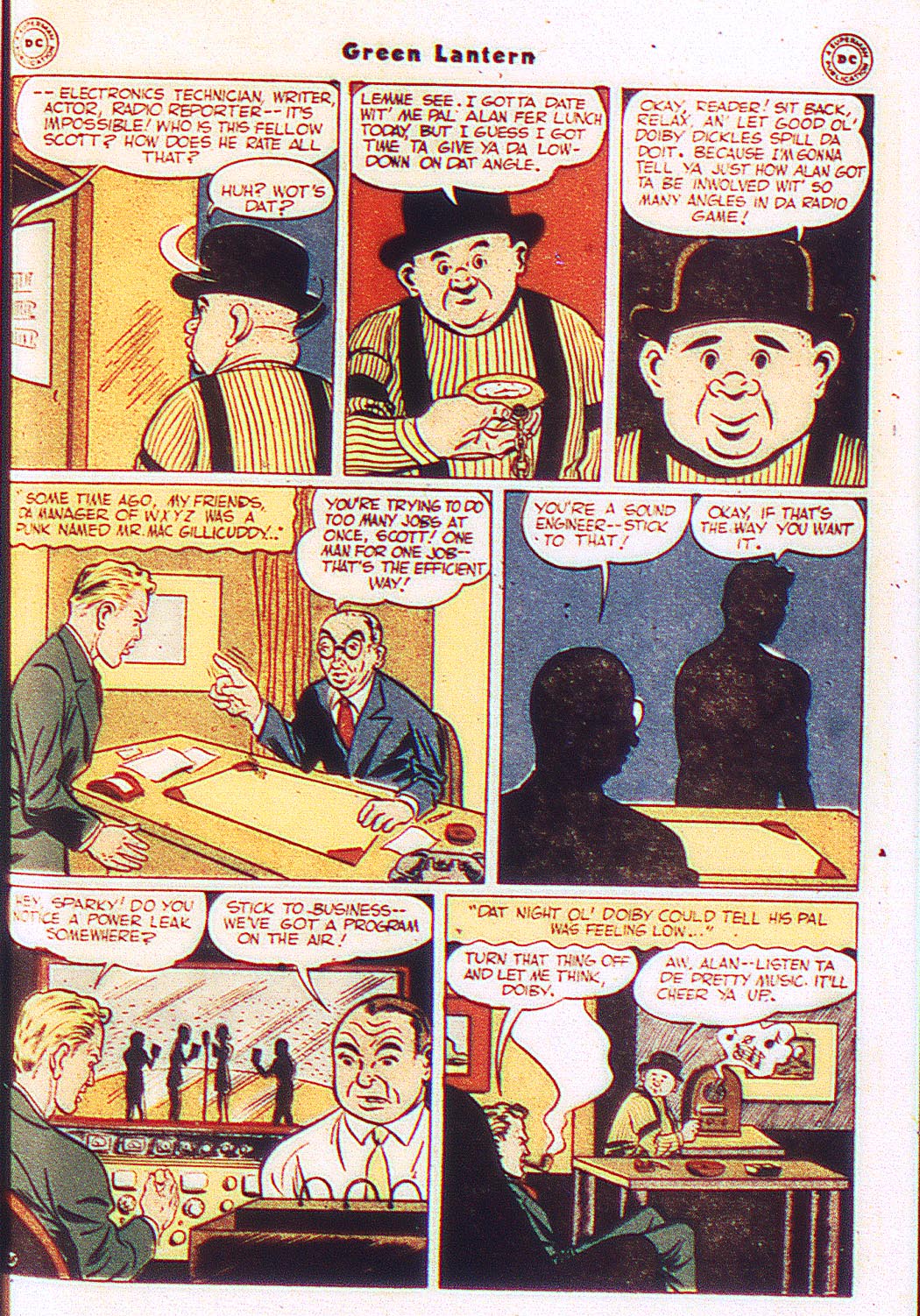 Read online Green Lantern (1941) comic -  Issue #20 - 22
