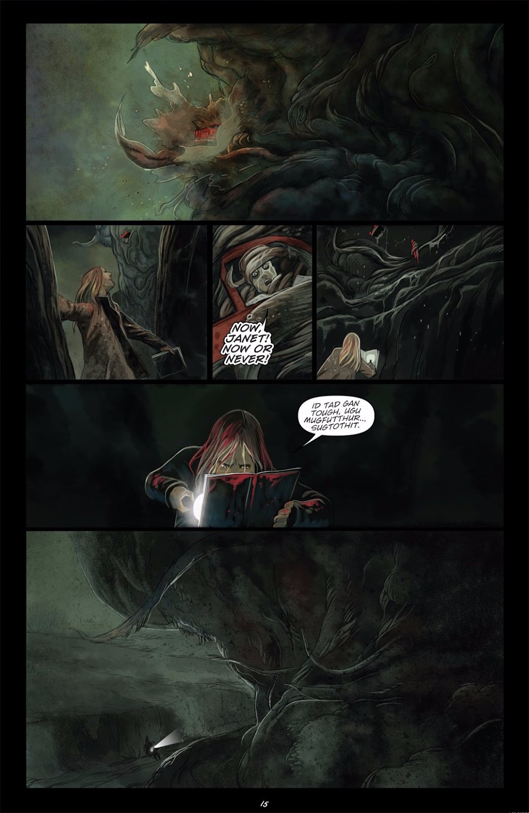 H.P. Lovecraft's The Dunwich Horror issue 4 - Page 18