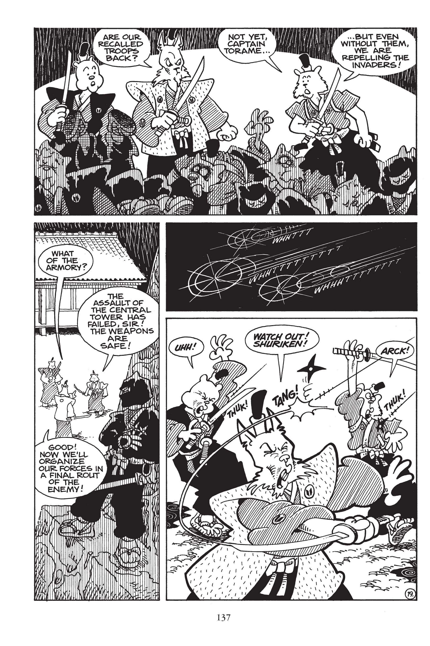 Read online Usagi Yojimbo (1987) comic -  Issue # _TPB 4 - 135