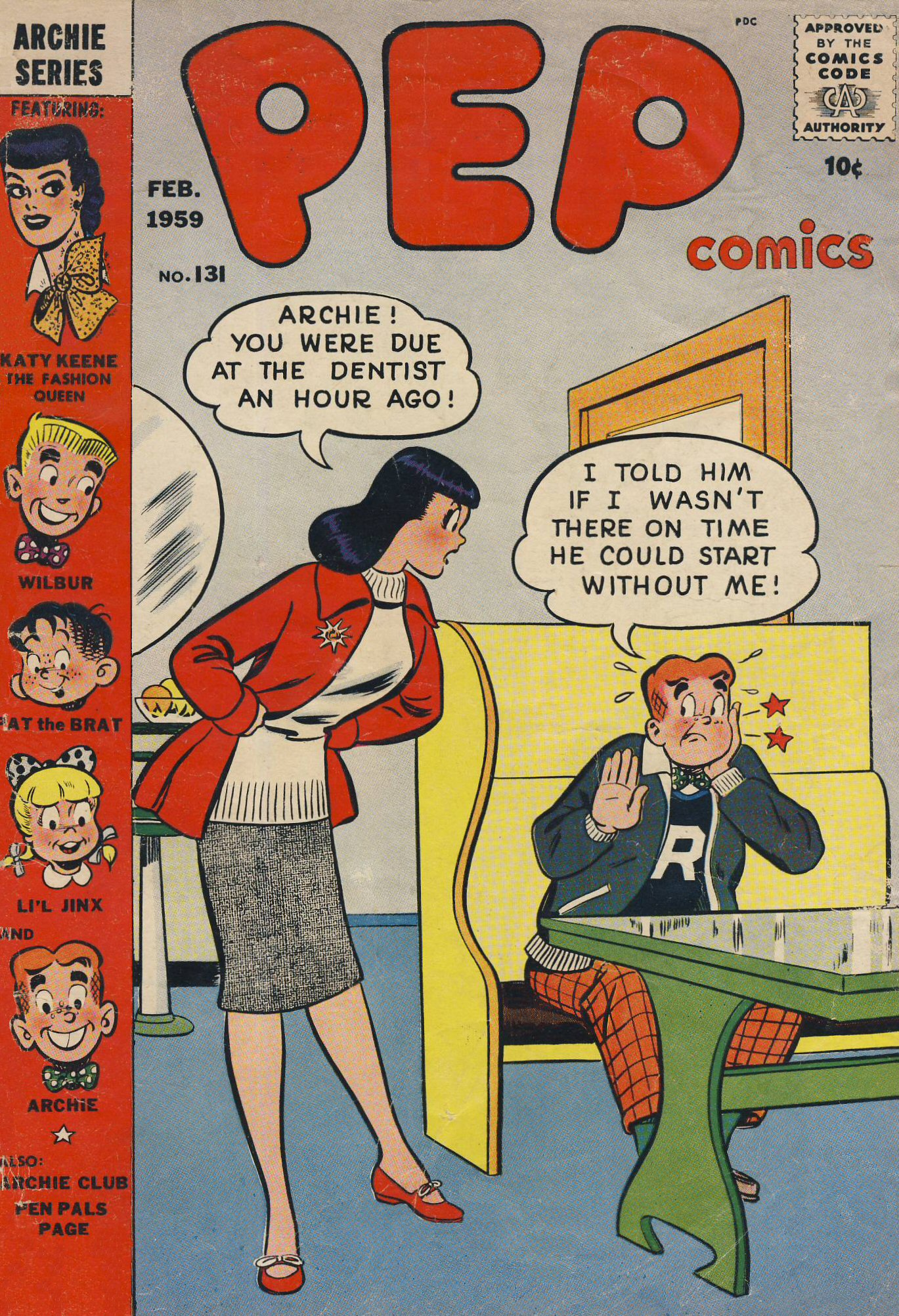 Read online Pep Comics comic -  Issue #131 - 1