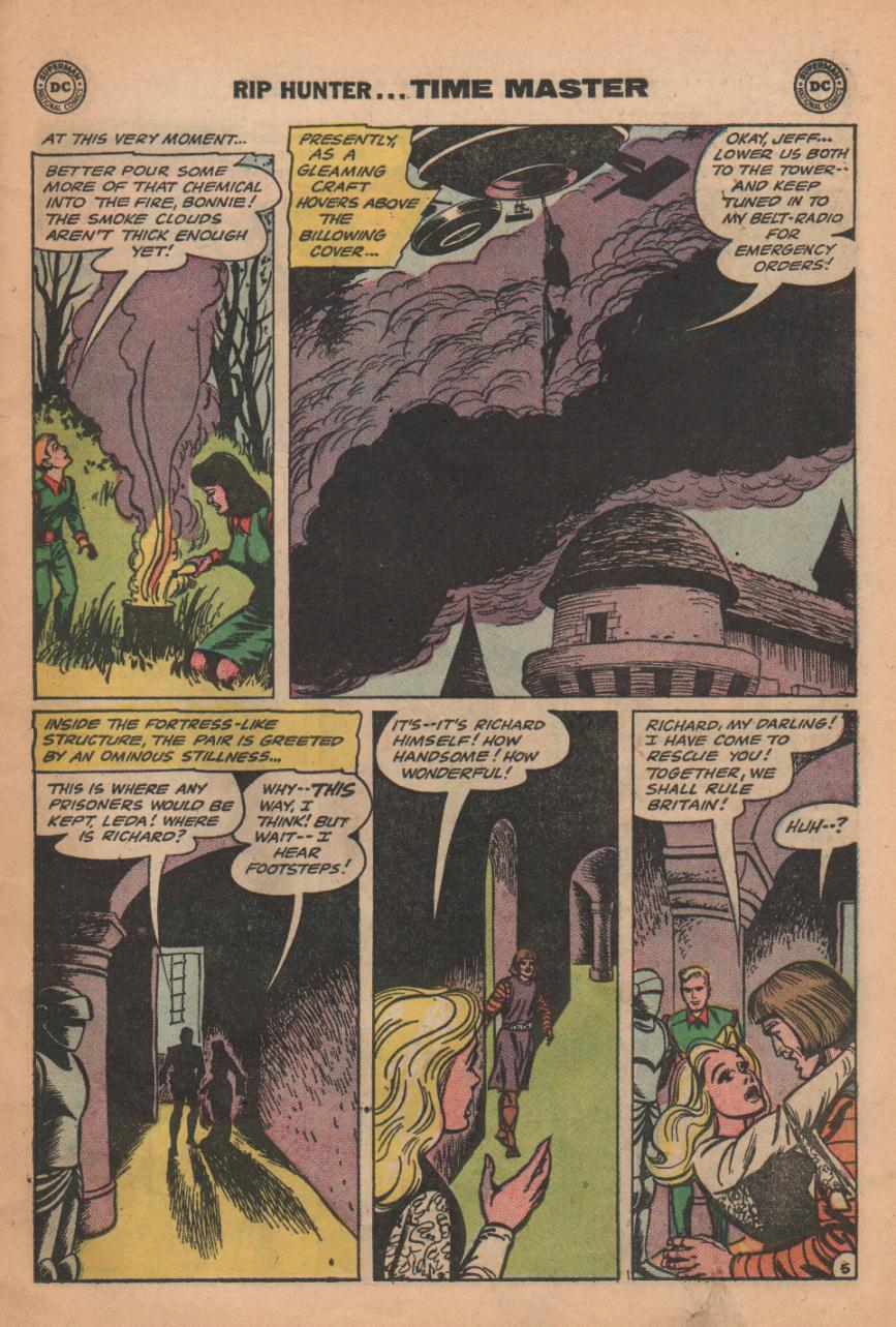 Read online Rip Hunter...Time Master comic -  Issue #22 - 7