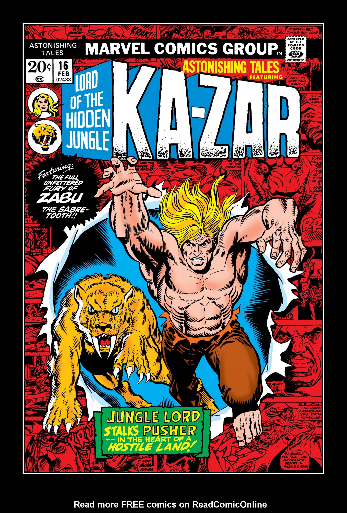 Read online Marvel Masterworks: Ka-Zar comic -  Issue # TPB 1 - 69