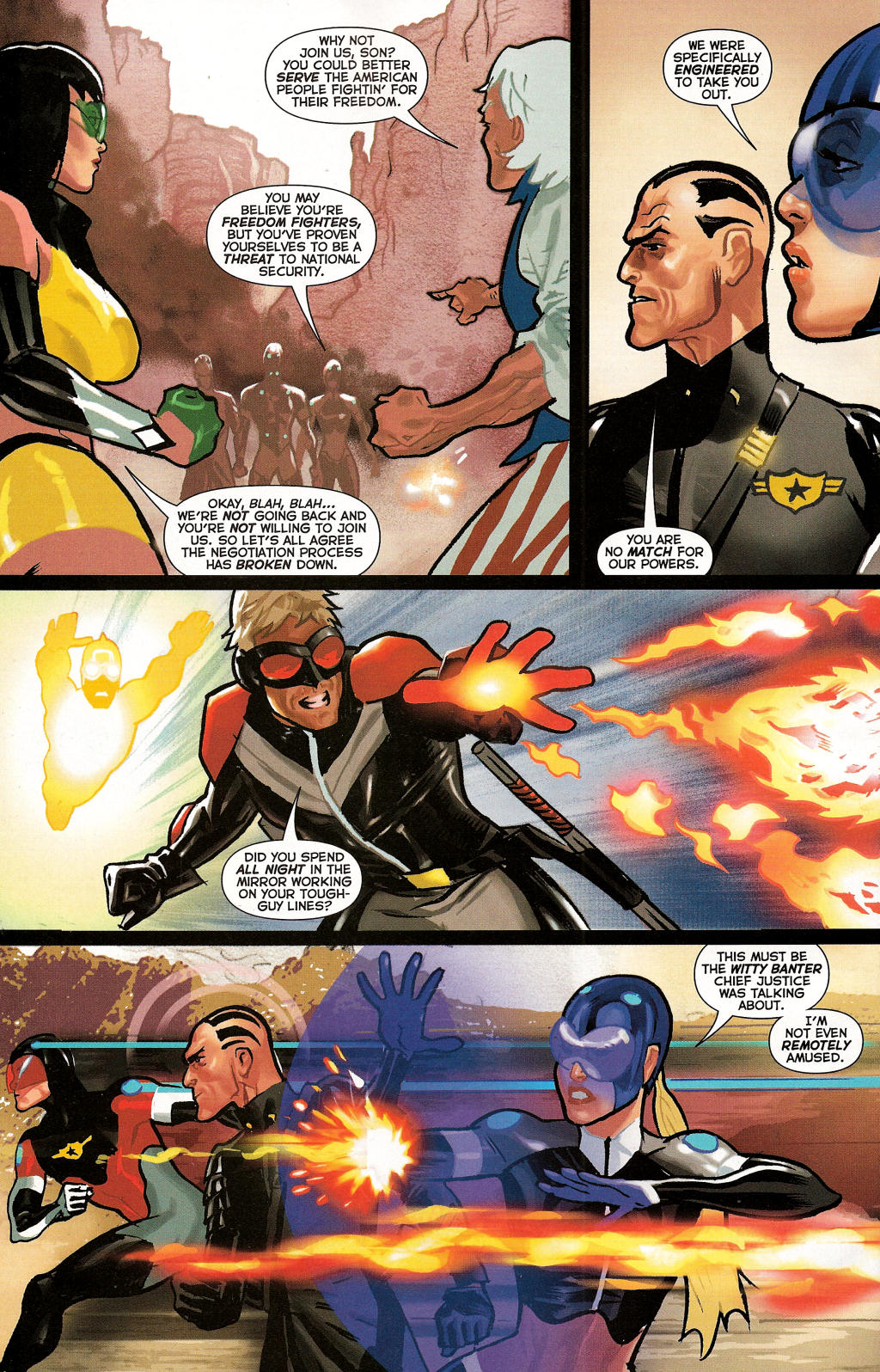 Uncle Sam and the Freedom Fighters (2006) issue 3 - Page 30