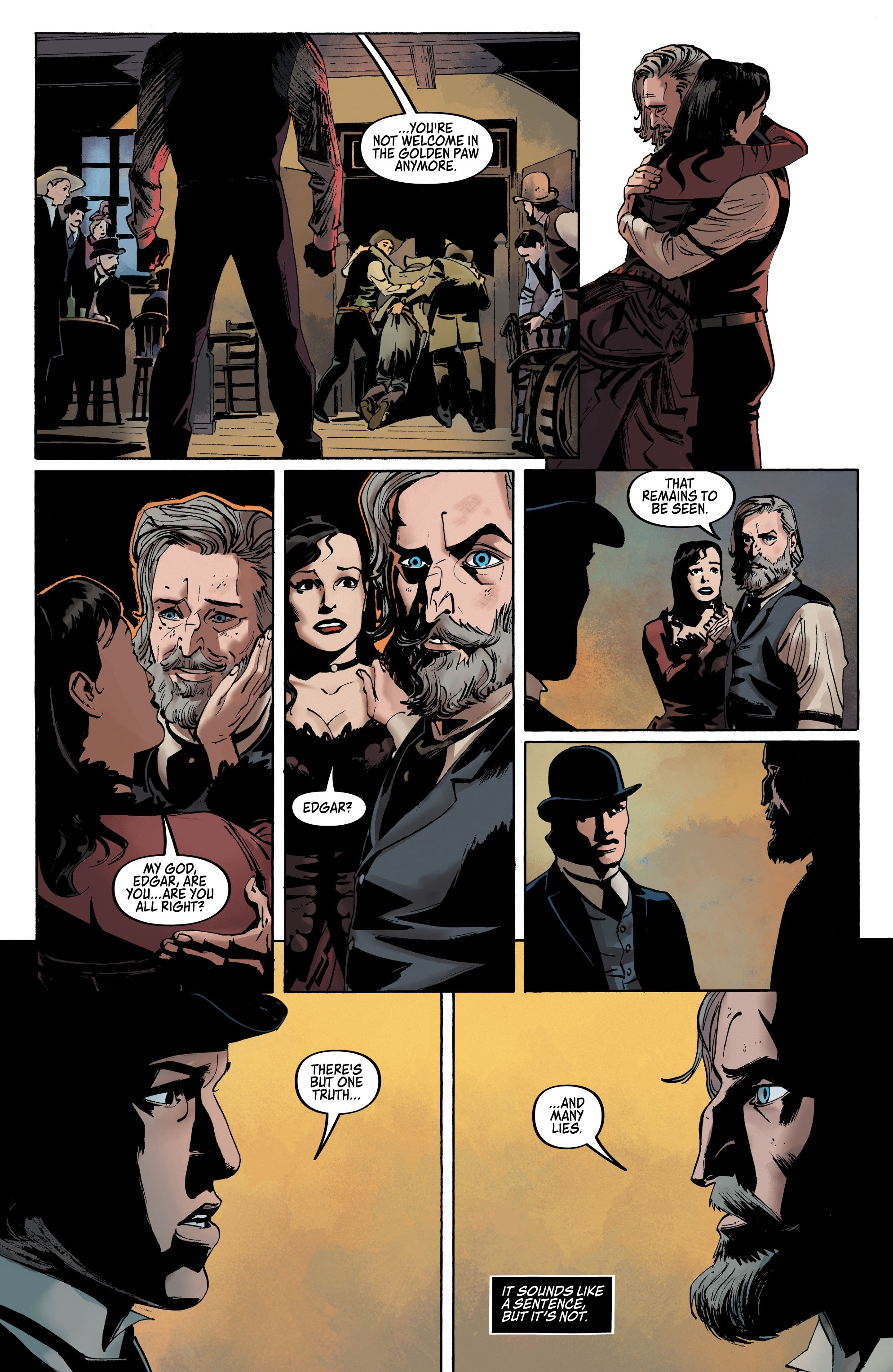 Read online Cross to Bear comic -  Issue #1 - 17