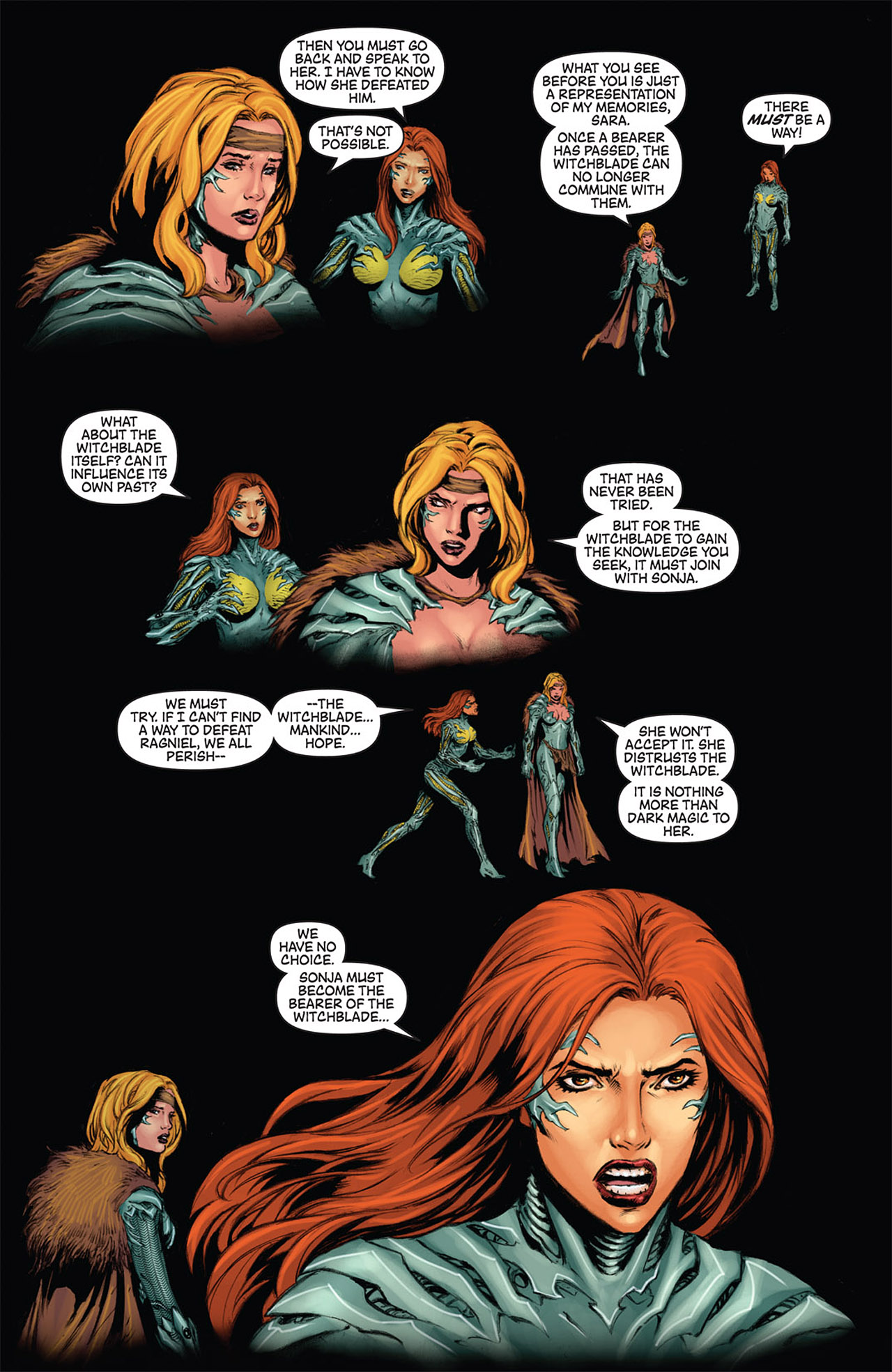Read online Witchblade/Red Sonja comic -  Issue #3 - 22