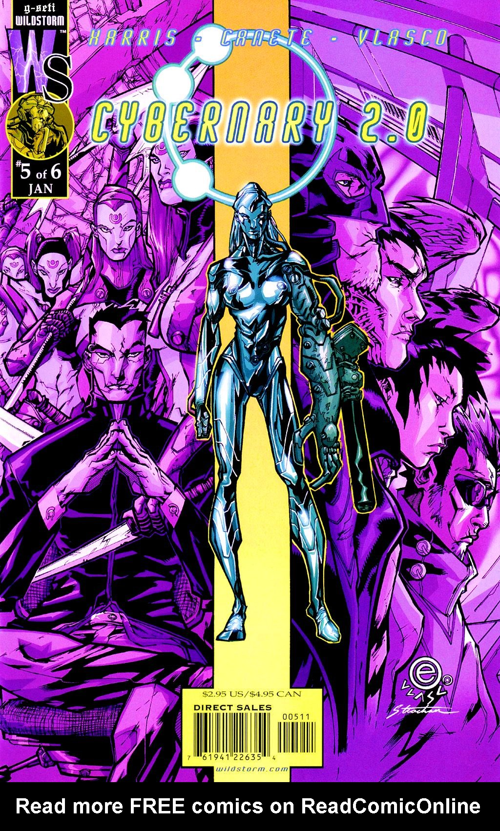Read online Cybernary 2.0 comic -  Issue #5 - 1