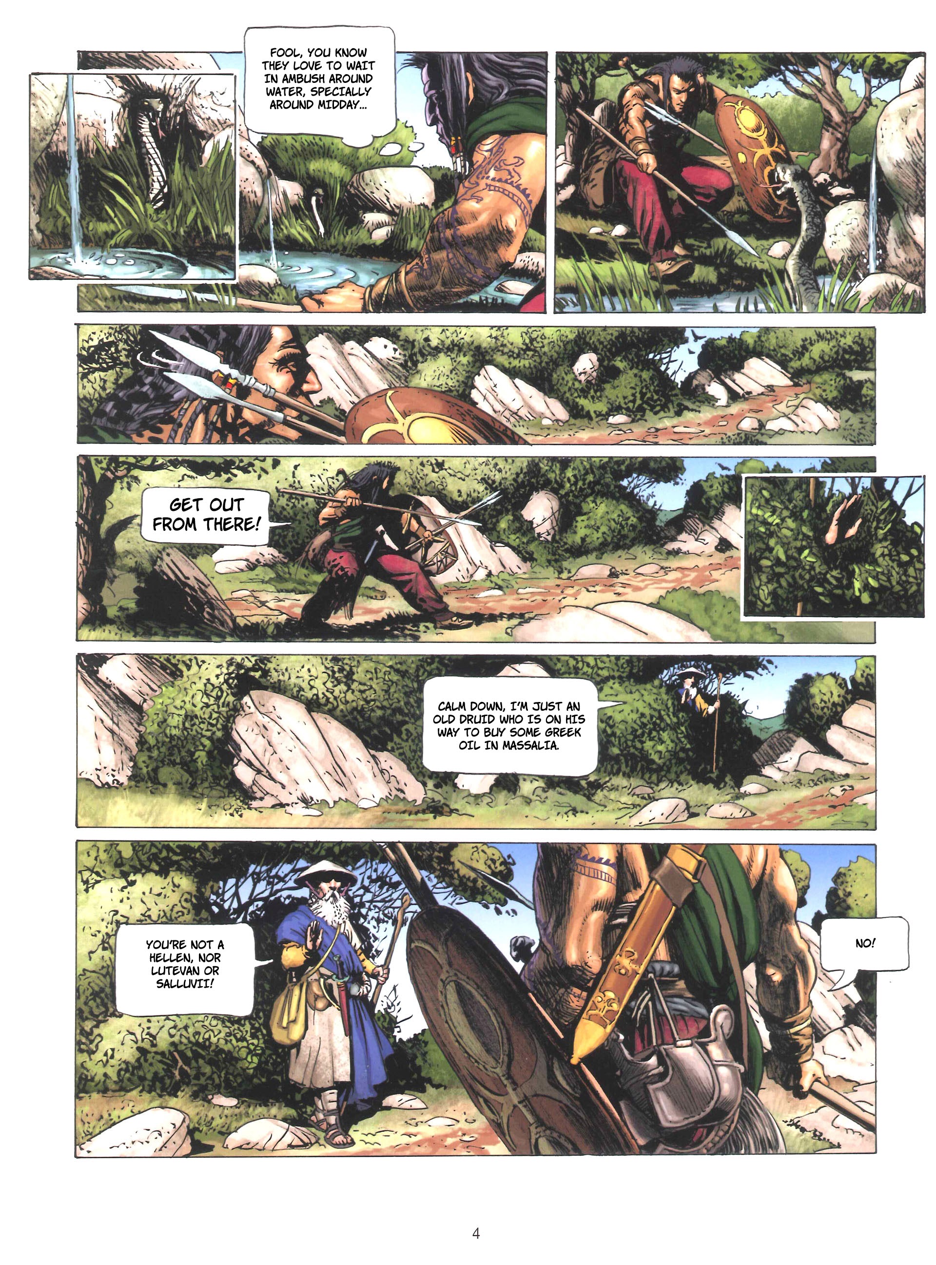 Read online Kelt comic -  Issue #1 - 4