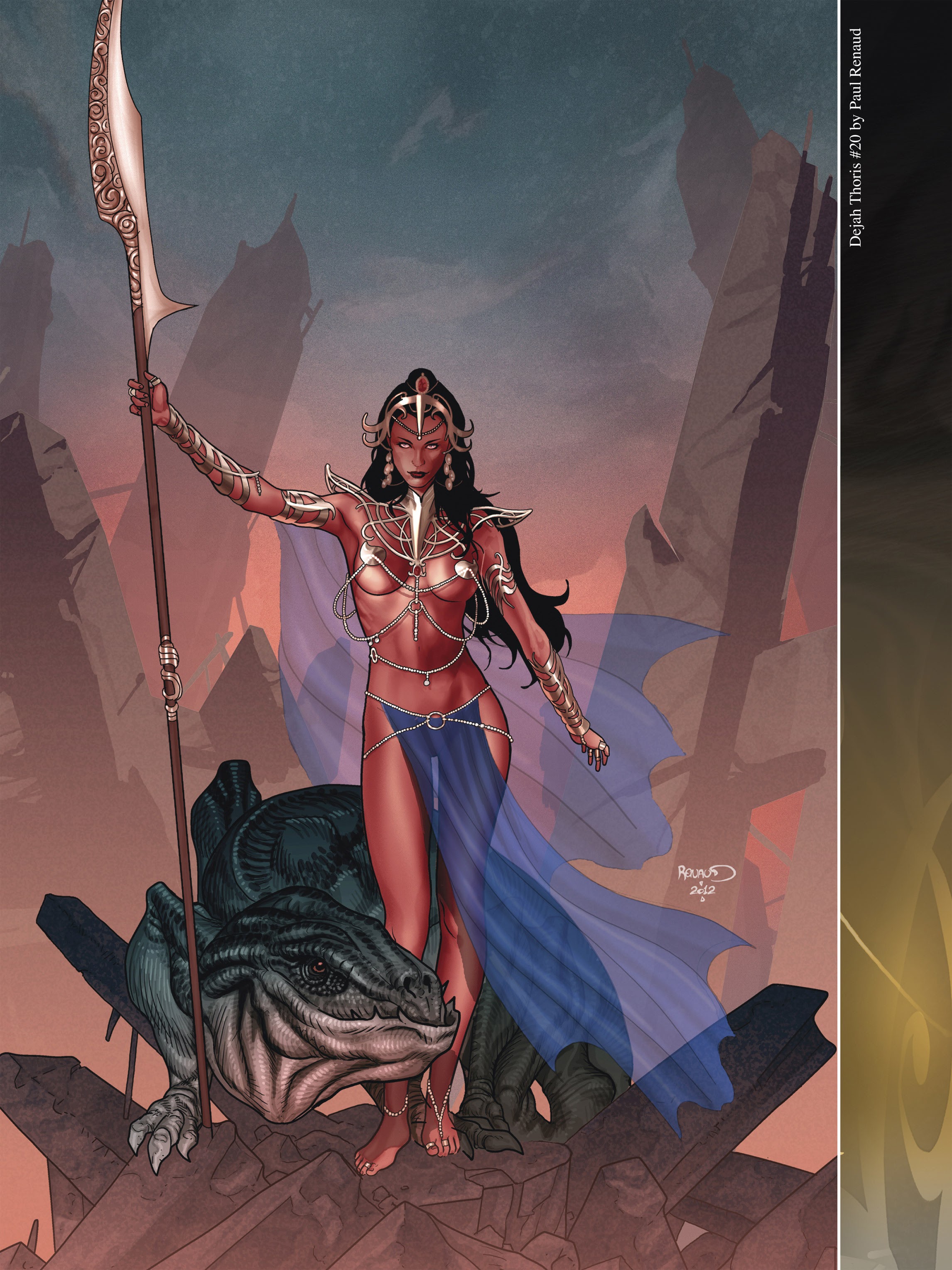Read online The Art of Dejah Thoris and the Worlds of Mars comic -  Issue # TPB 1 (Part 1) - 91