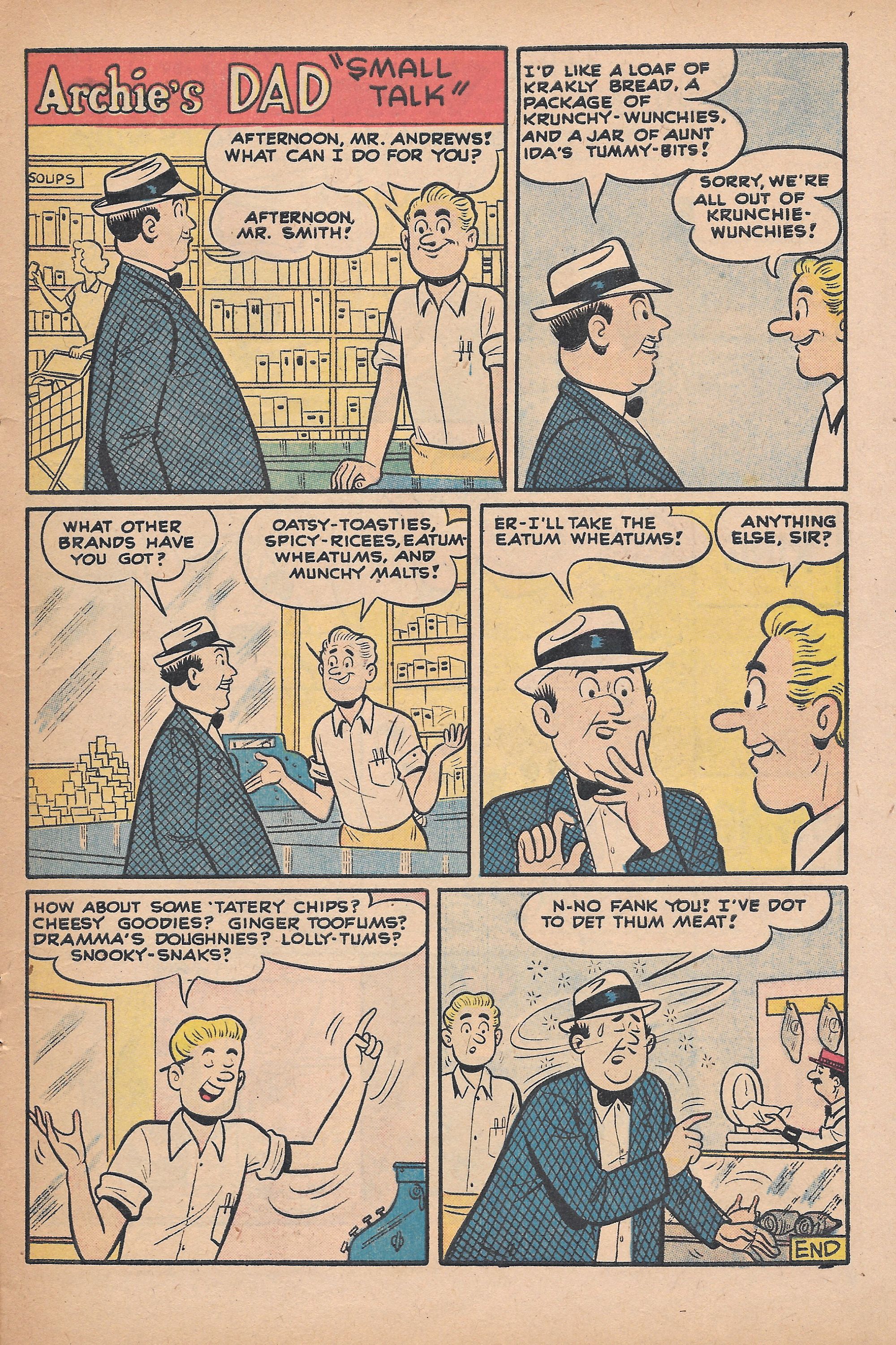 Read online Archie's Joke Book Magazine comic -  Issue #38 - 15