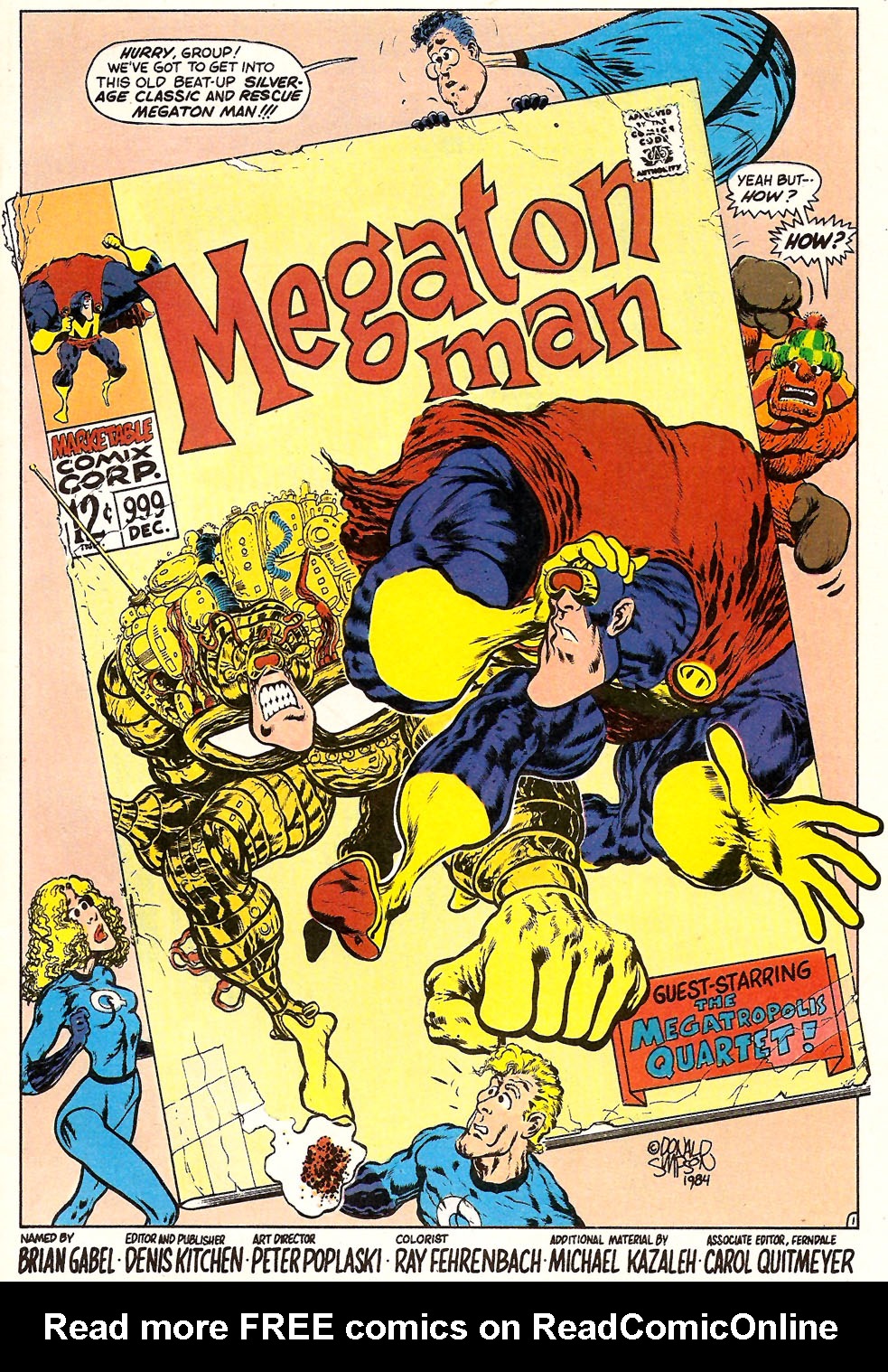 Read online Megaton Man comic -  Issue #1 - 3