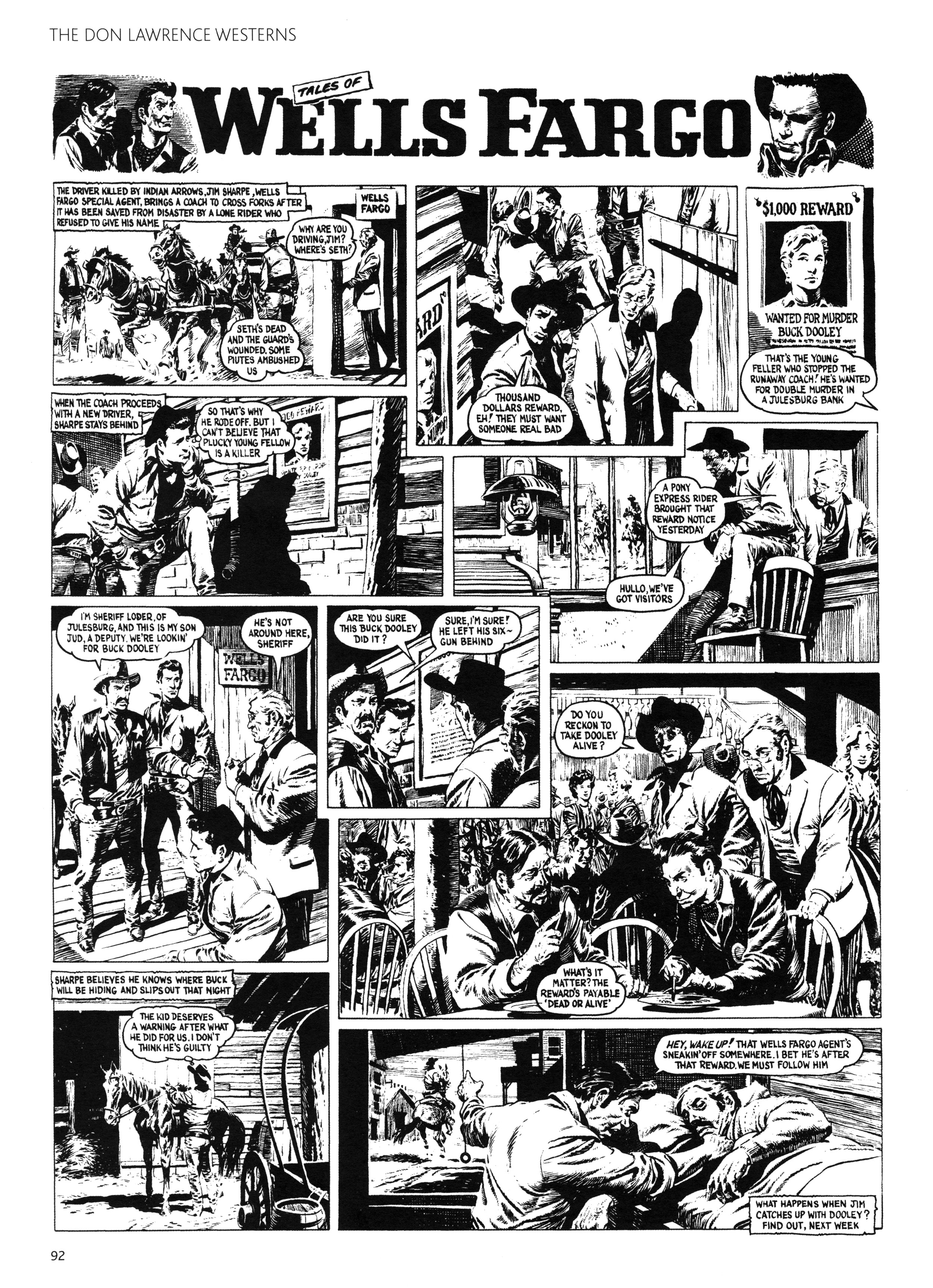 Read online Don Lawrence Westerns comic -  Issue # TPB (Part 1) - 96