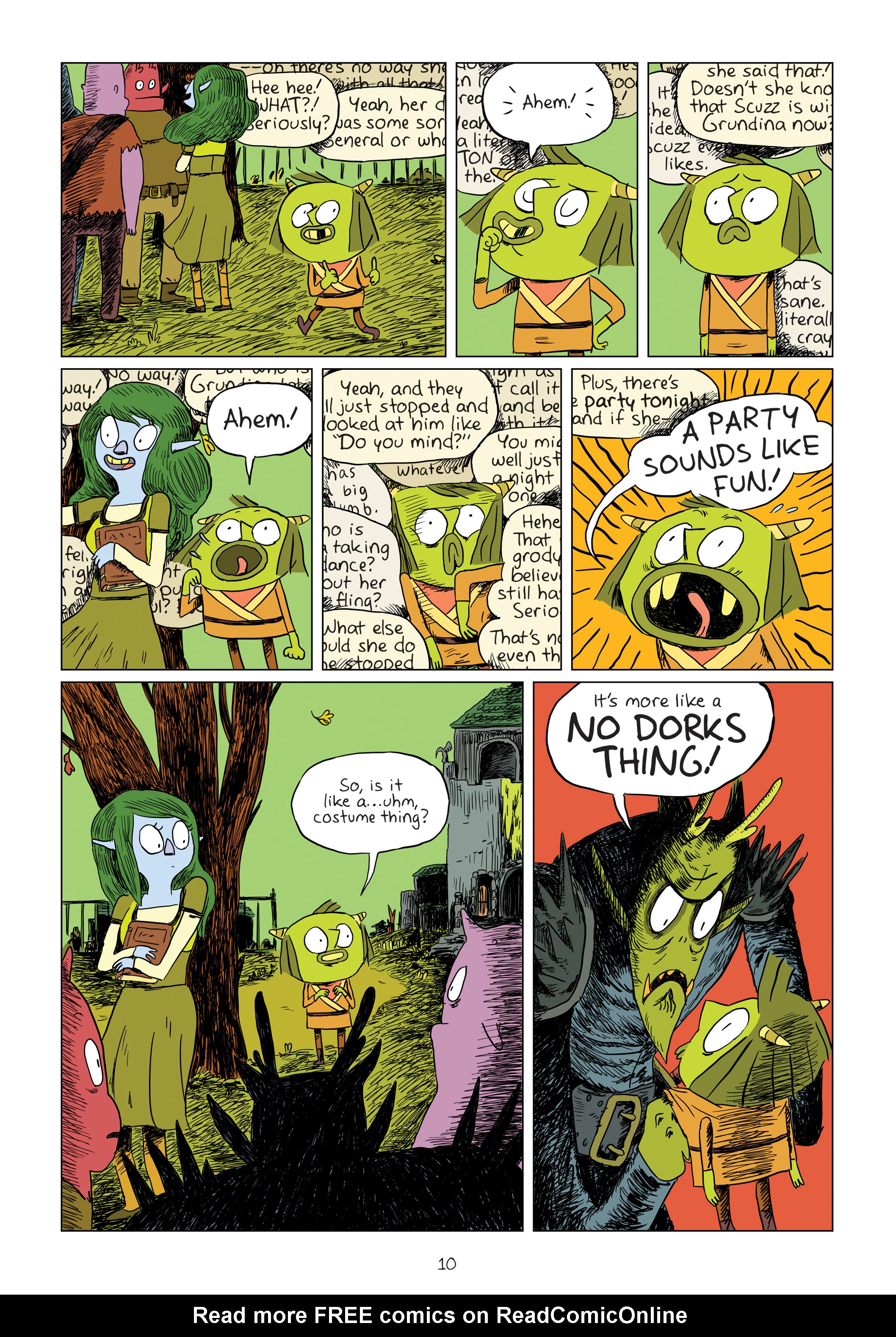 Read online Costume Quest: Invasion of the Candy Snatchers comic -  Issue # Full - 10