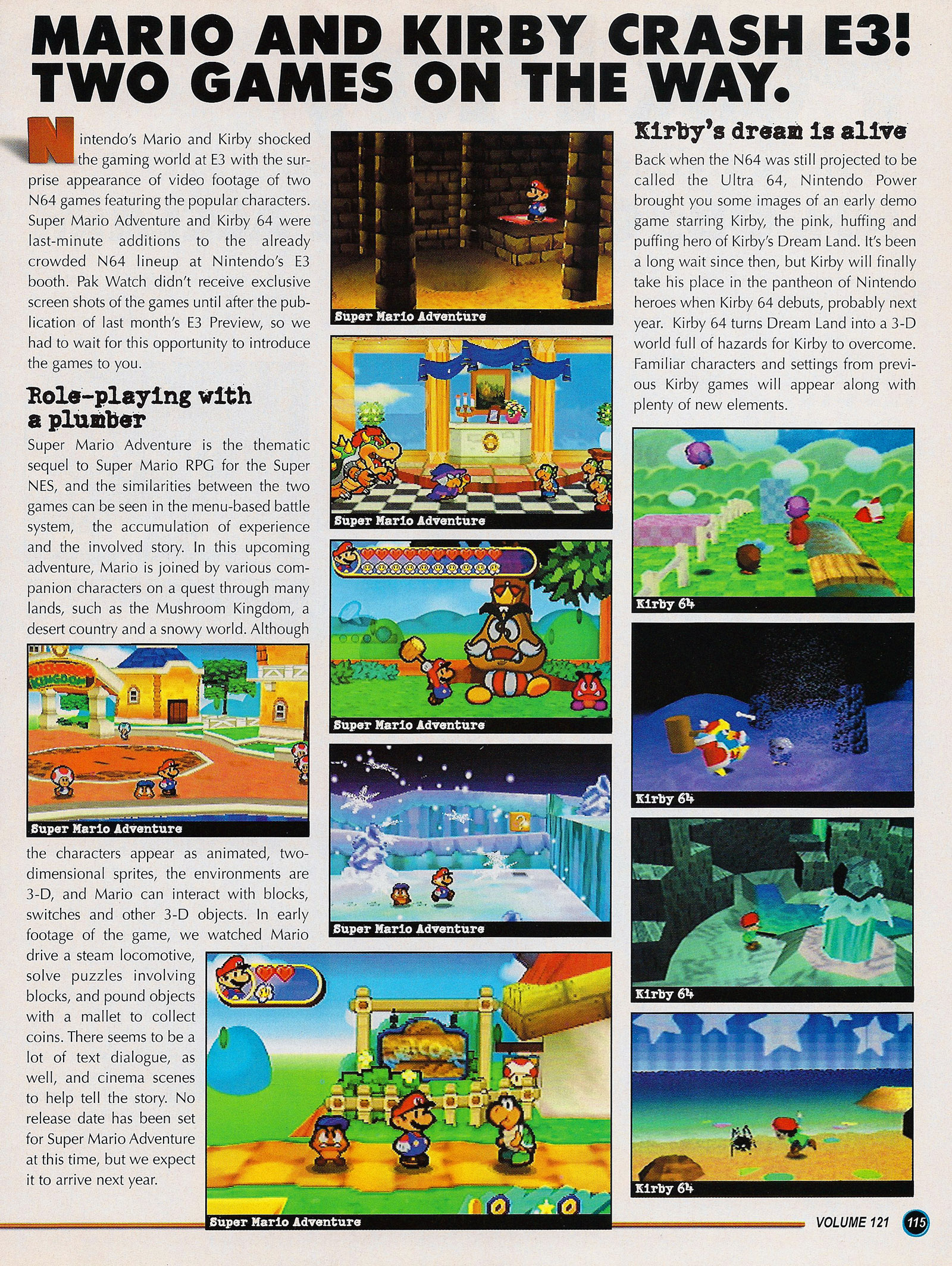 Read online Nintendo Power comic -  Issue #121 - 125