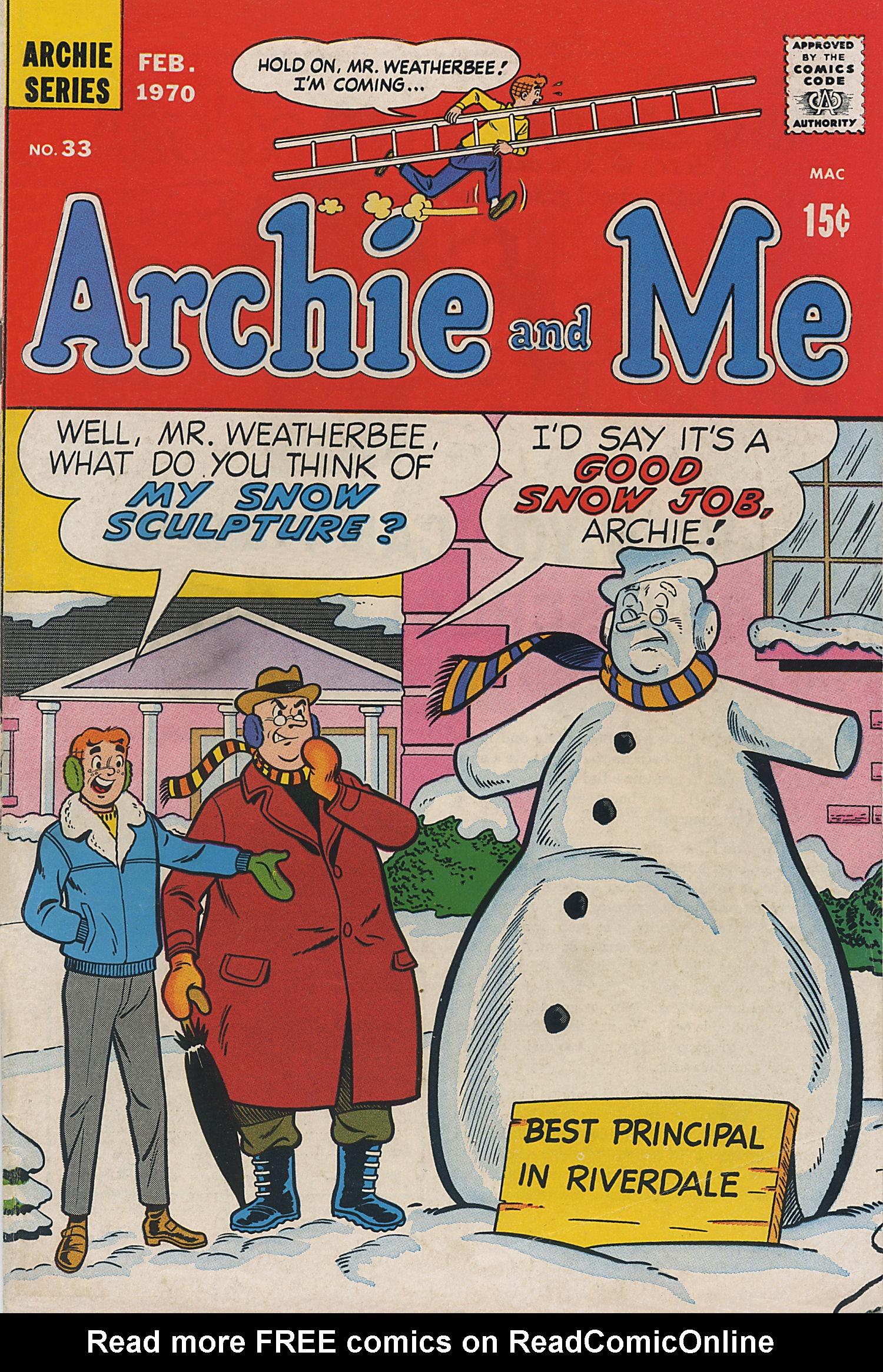 Read online Archie and Me comic -  Issue #33 - 1