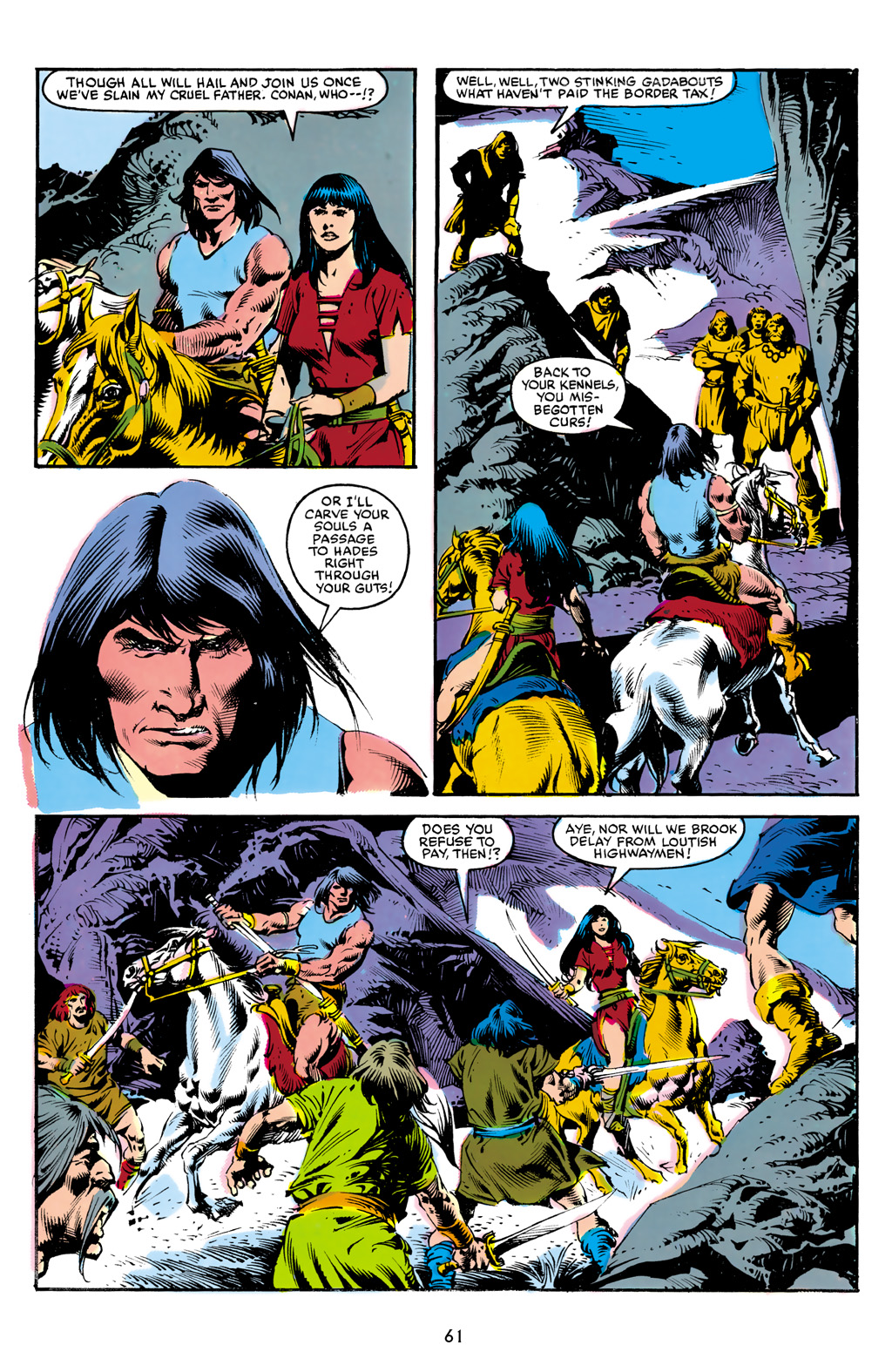 Read online The Chronicles of King Conan comic -  Issue # TPB 4 (Part 1) - 62