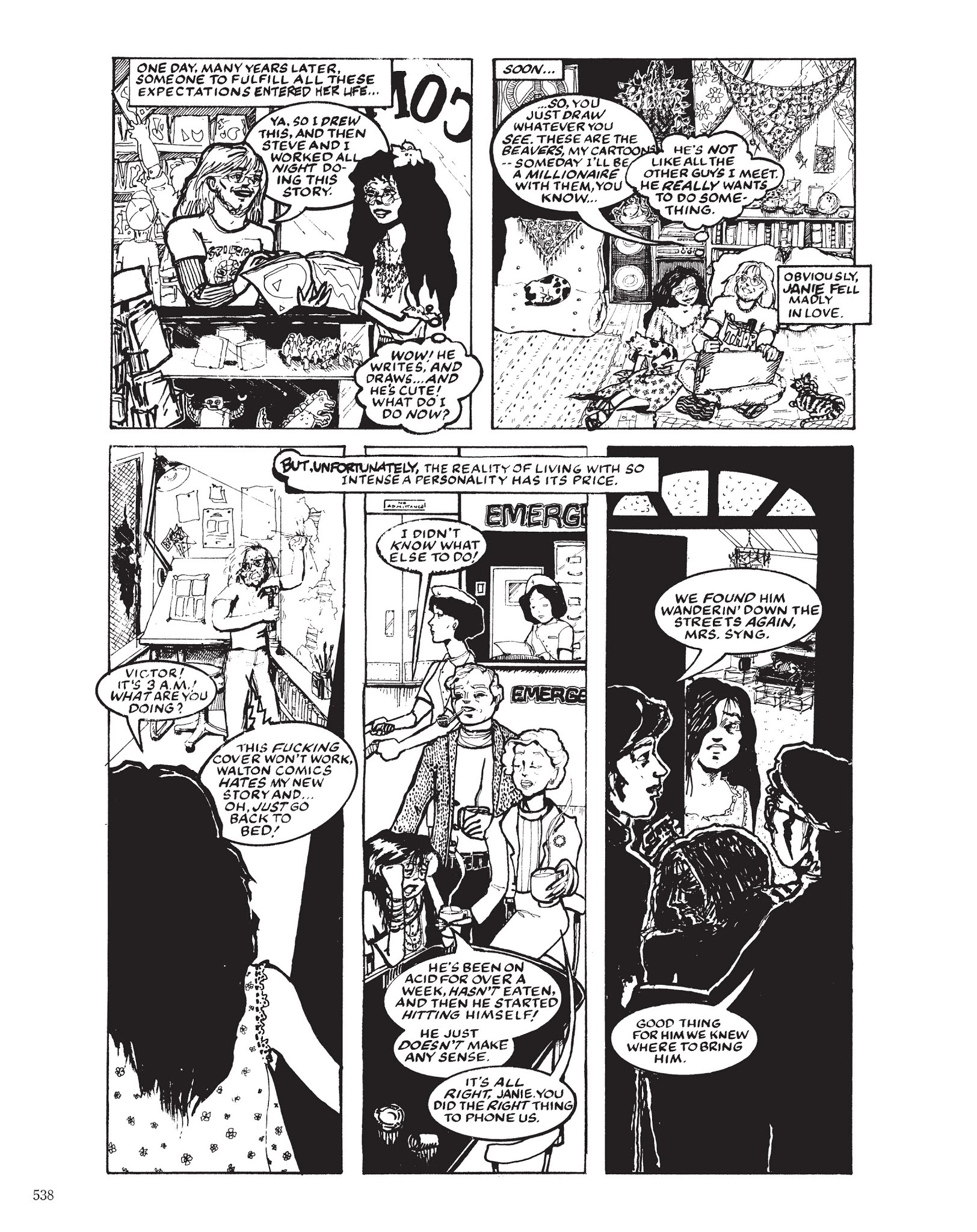 Read online The Complete Wimmen's Comix comic -  Issue # TPB 2 - 186