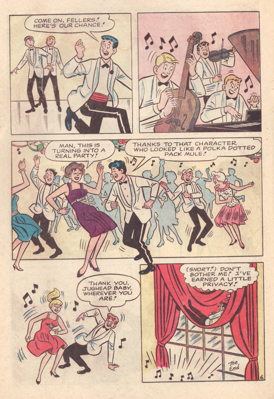 Read online Archie's Pal Jughead comic -  Issue #121 - 8