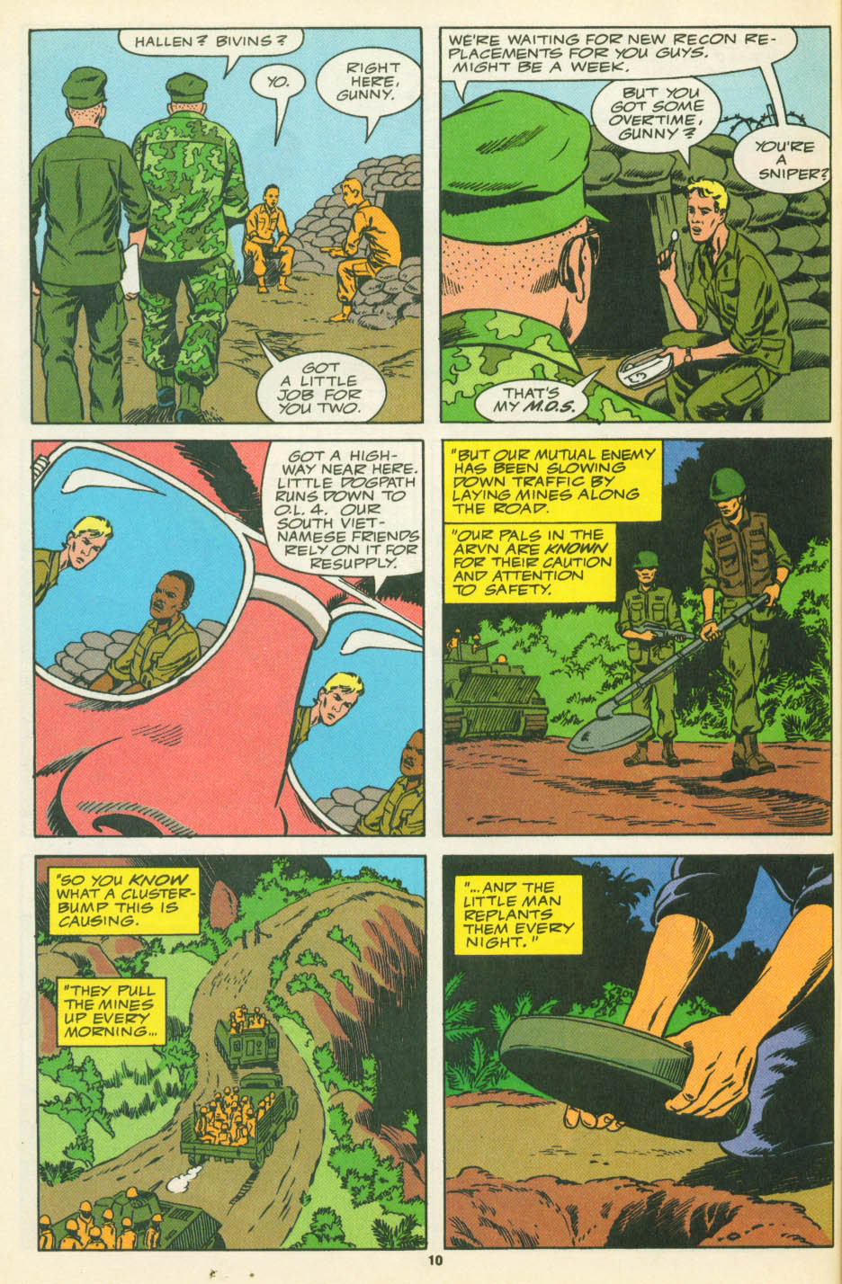 Read online The 'Nam comic -  Issue #58 - 9