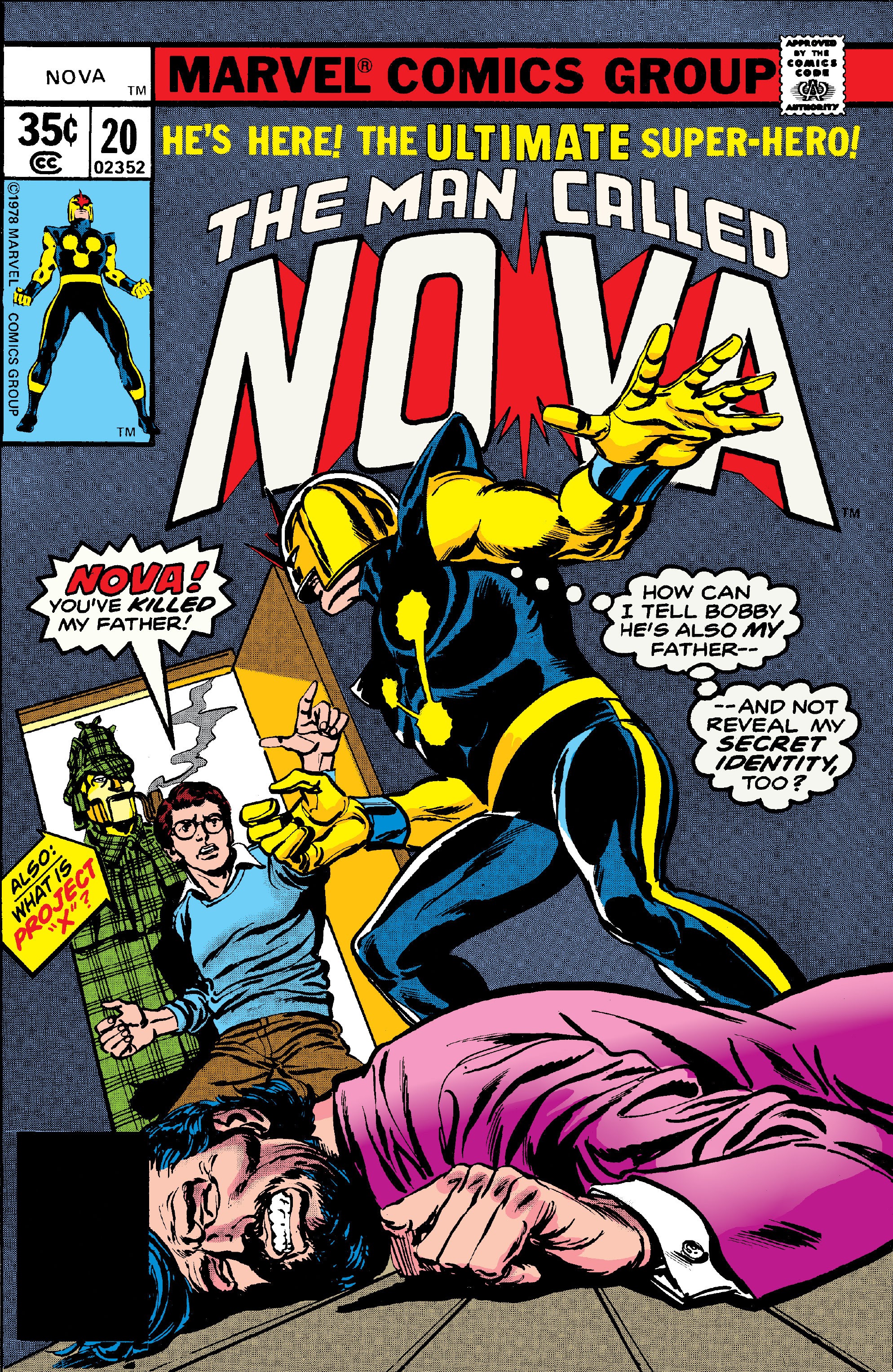 Read online Nova (1976) comic -  Issue #20 - 1