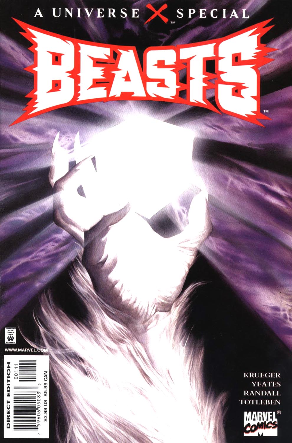Read online Universe X Special comic -  Issue # Issue Beasts - 1