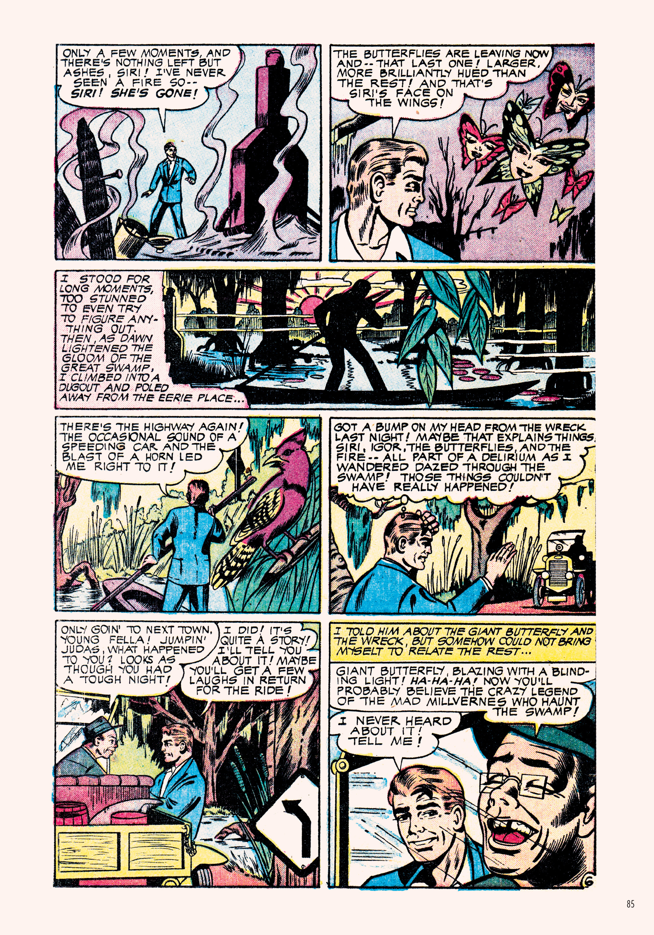 Read online Classic Monsters of Pre-Code Horror Comics: Swamp Monsters comic -  Issue # TPB - 85