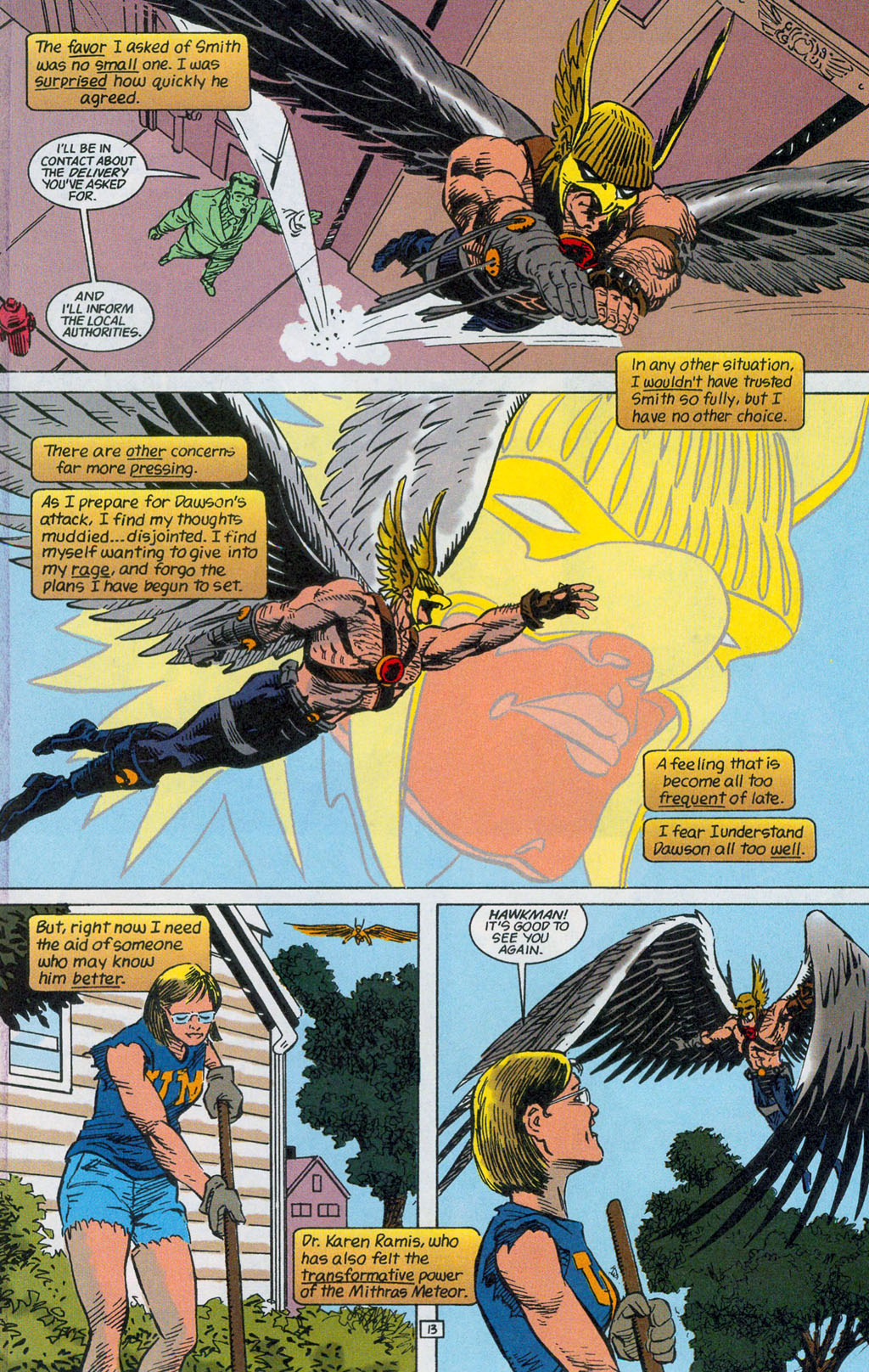 Hawkman (1993) Issue #24 #27 - English 15